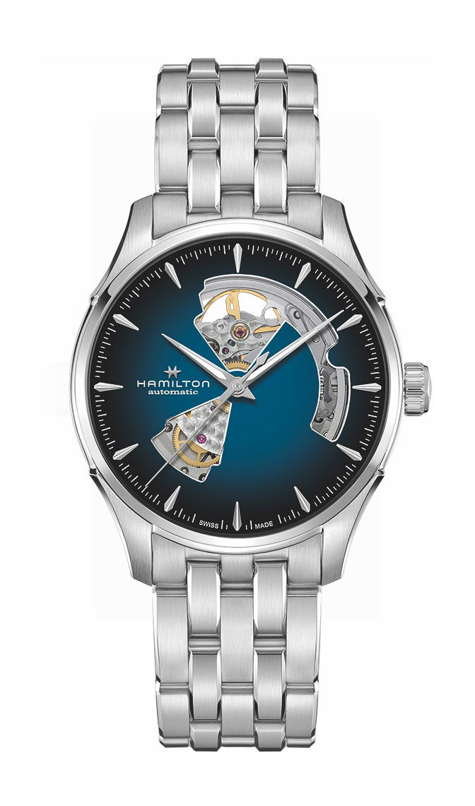 Hamilton Jazzmaster Open Heart watch