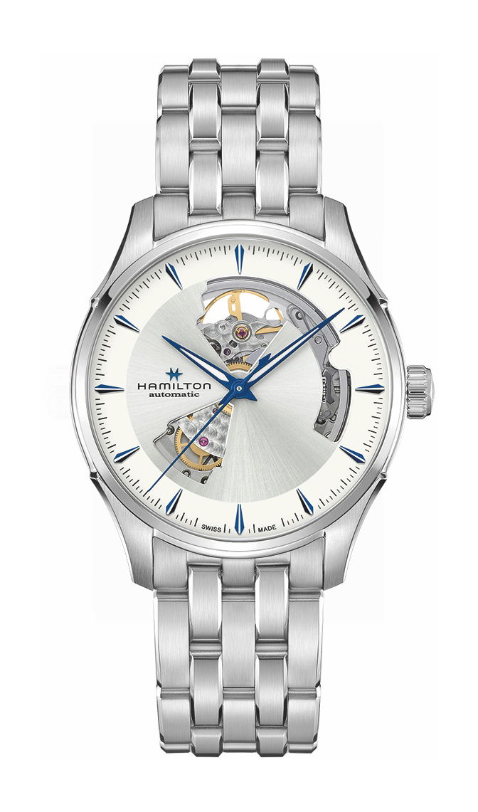 Hamilton Jazzmaster Open Heart watch
