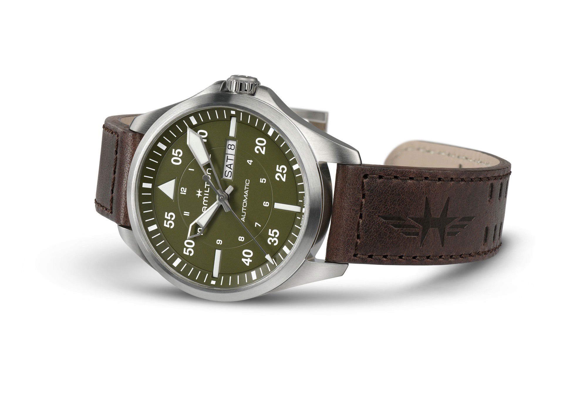 Hamilton Khaki Aviation Pilot Day-Date 42 - View 3