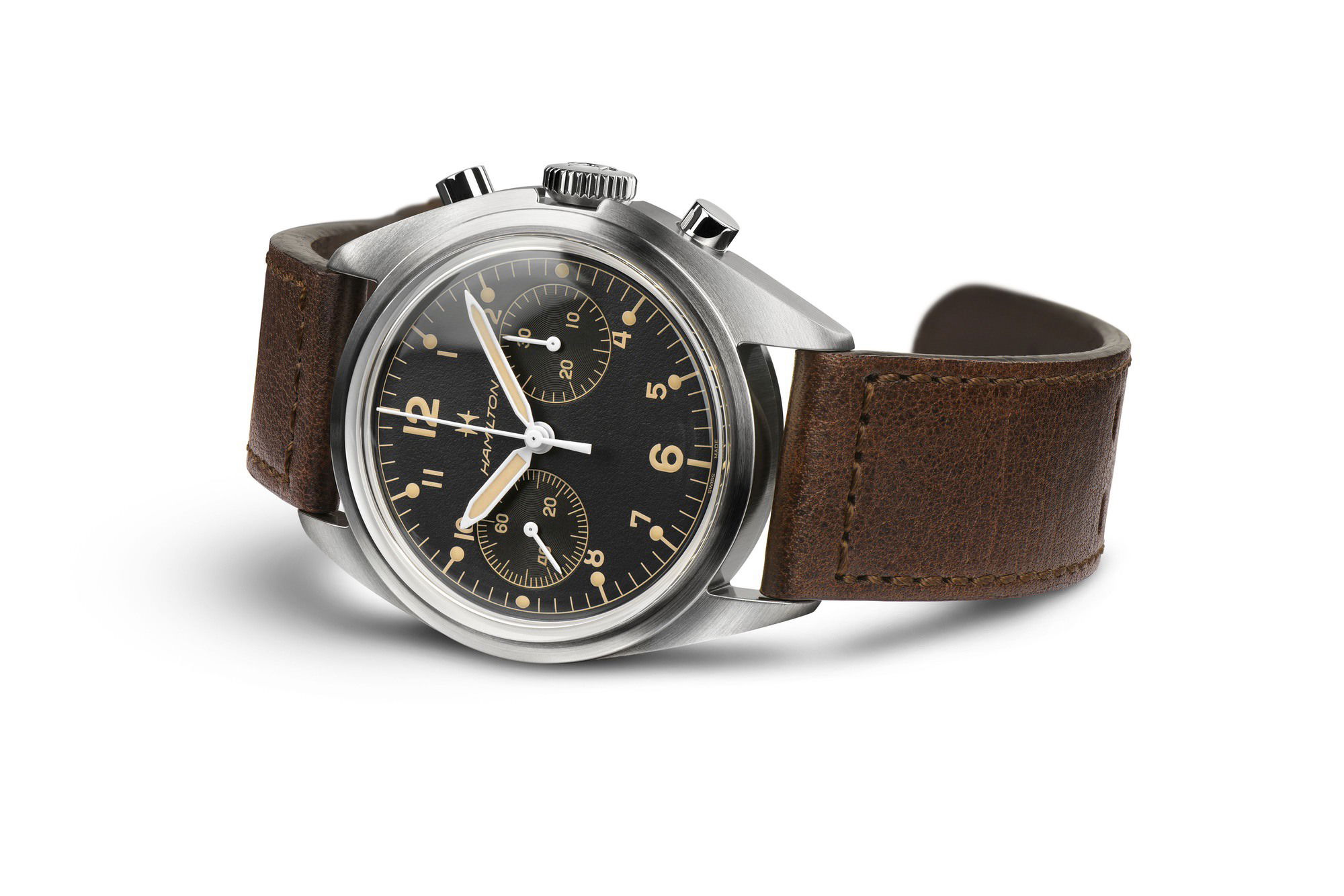 Hamilton Khaki Pilot Pioneer Mechanical Chronograph - View 2