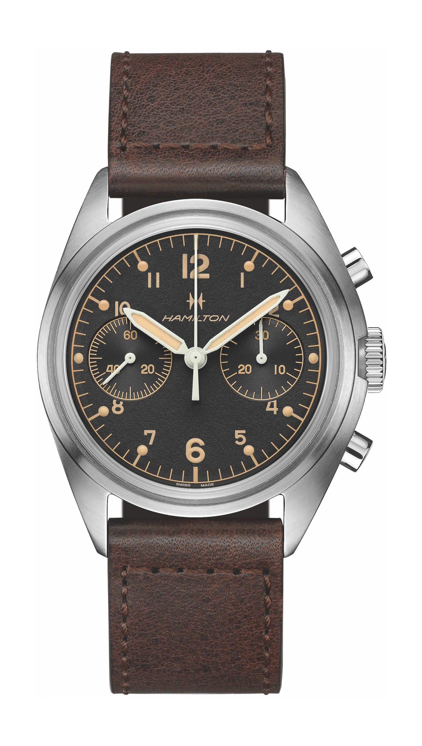 Hamilton Khaki Pilot Pioneer Mechanical Chronograph watch