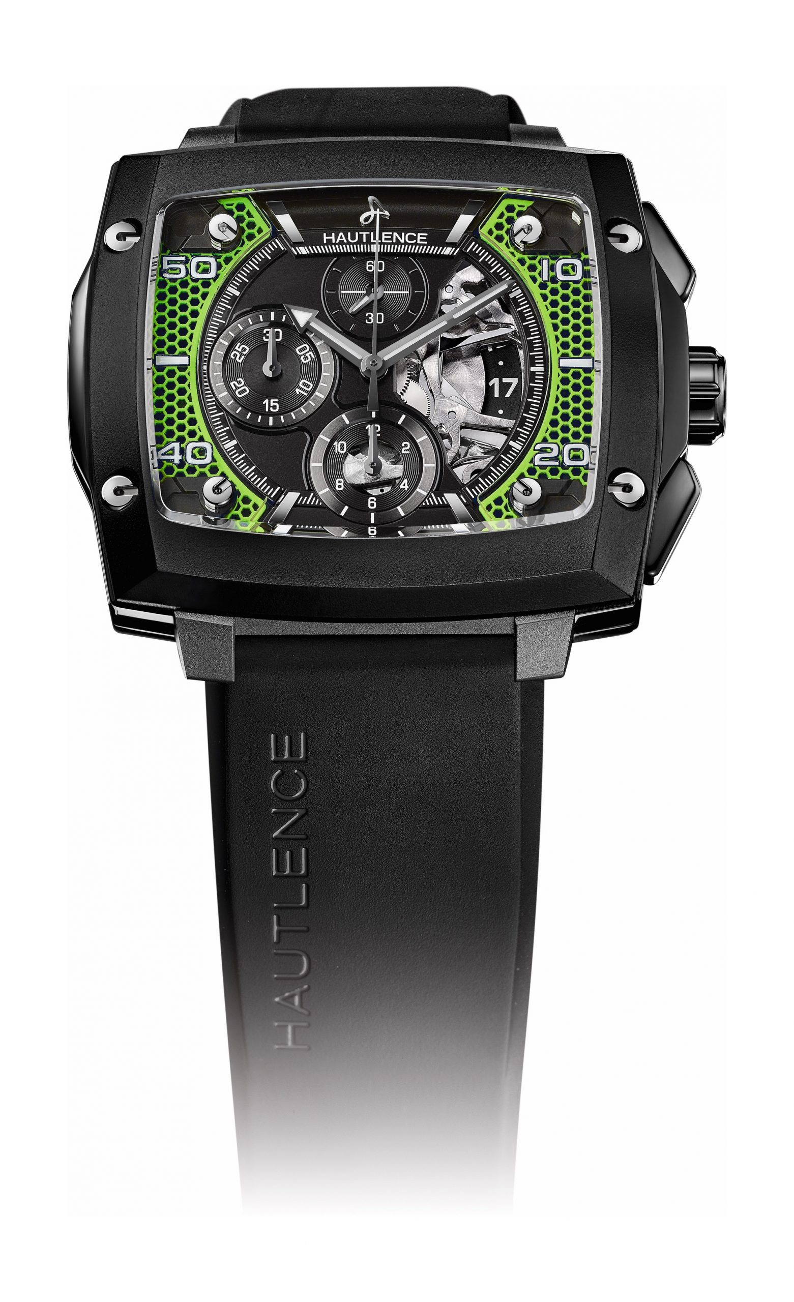 HAUTLENCE Invictus NEON Green watch