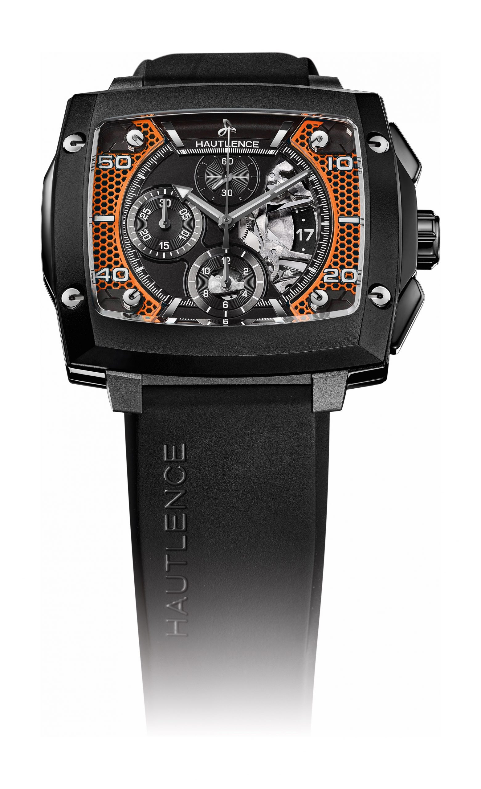 HAUTLENCE Invictus NEON Orange watch