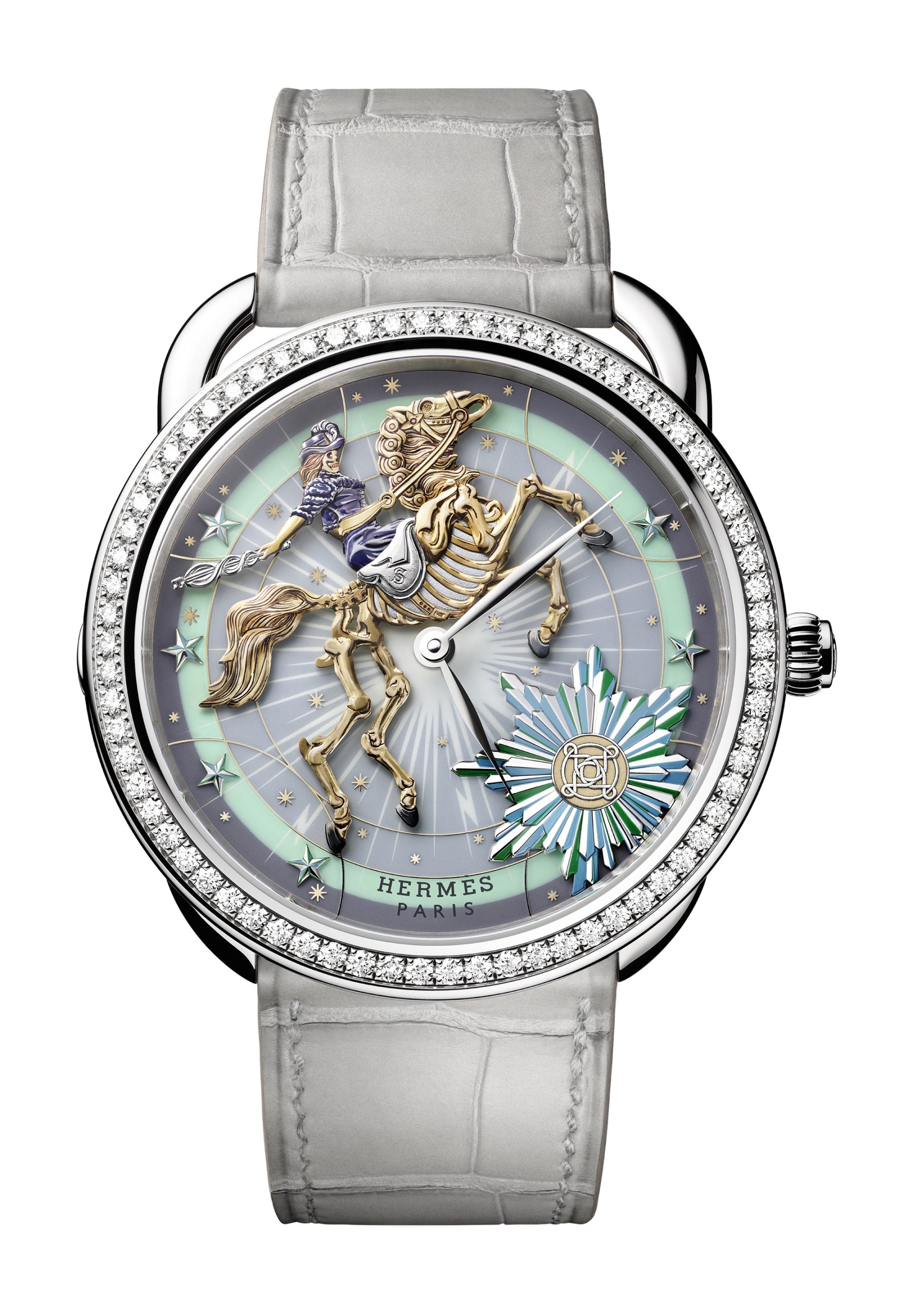 Hermès Arceau Chorus Stellarum White watch