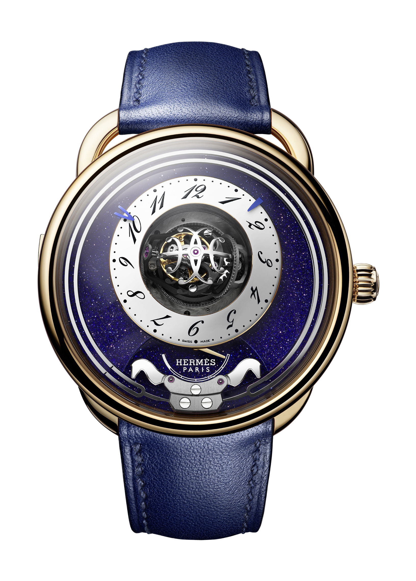 Hermès Arceau Duc Attele Rose Gold watch