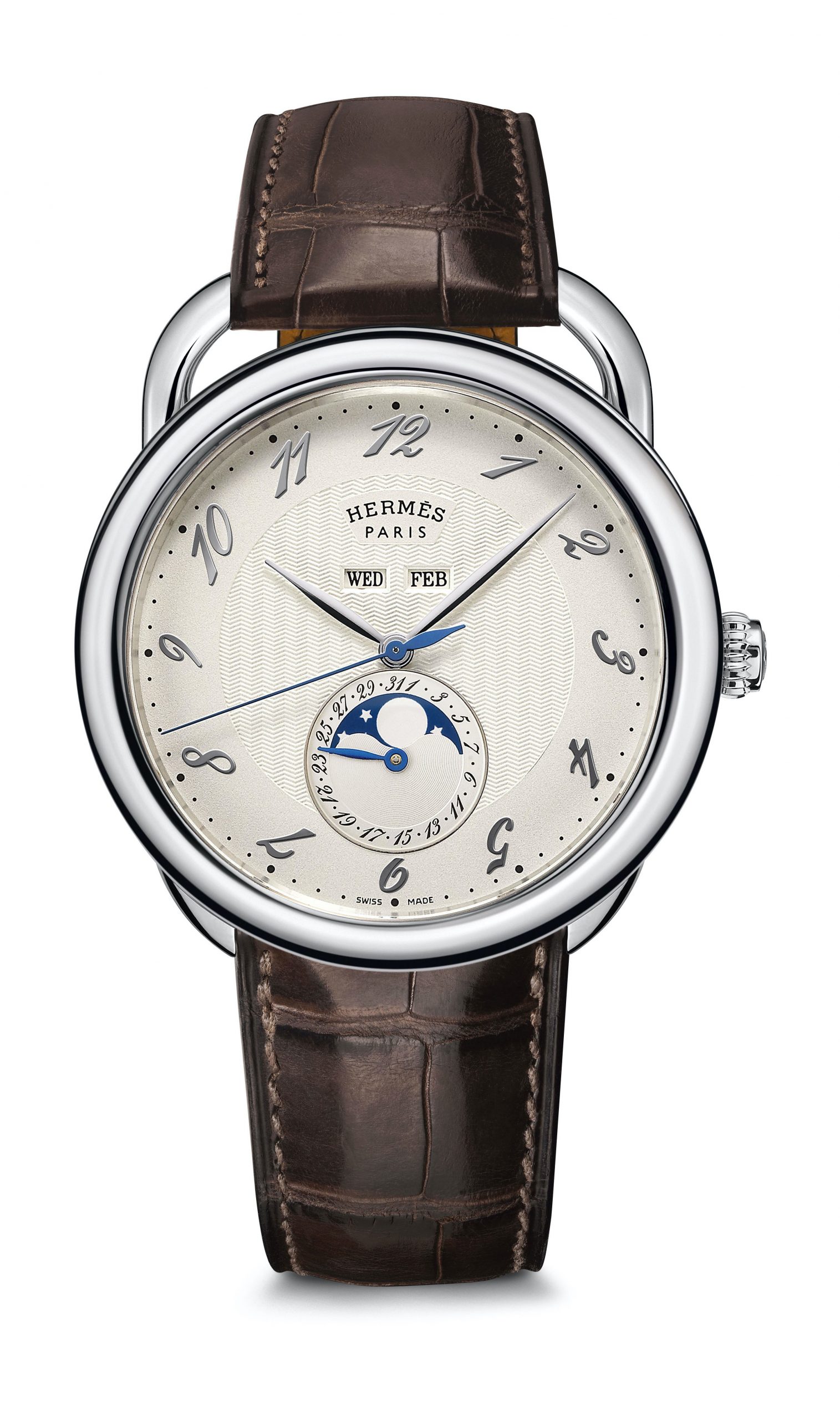 Hermès Arceau Grande Lune watch