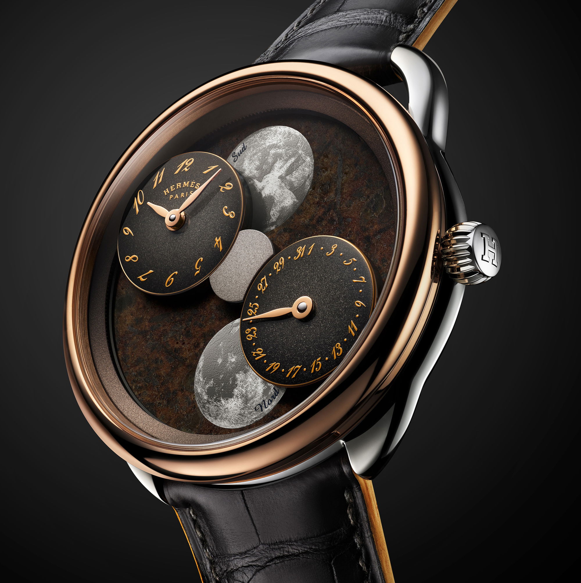 Hermès Arceau L’Heure de la Lune Erg Chech Set - View 2