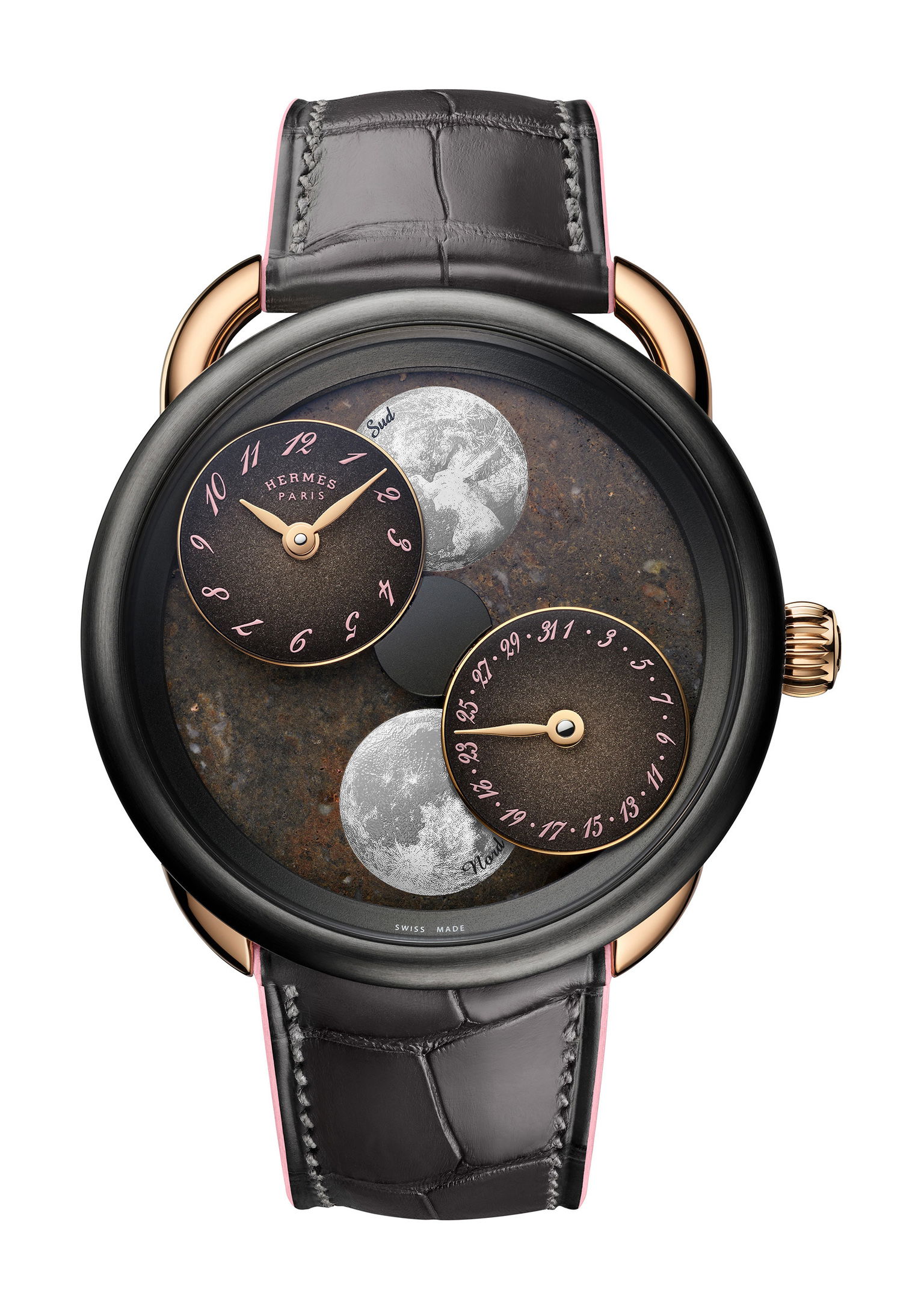 Hermès Arceau L’Heure de la Lune Vesta Set watch