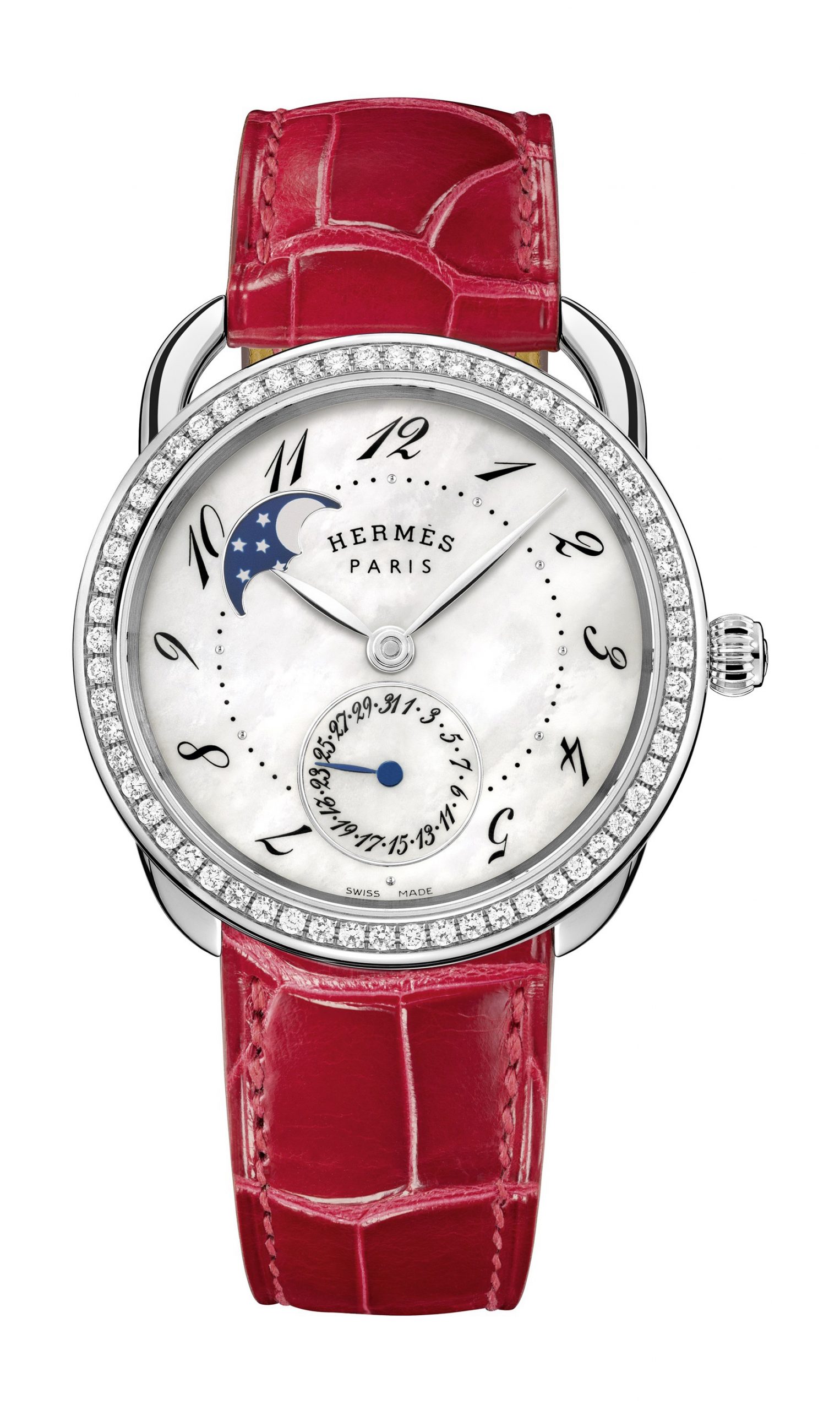 Hermès Arceau Petite Lune watch