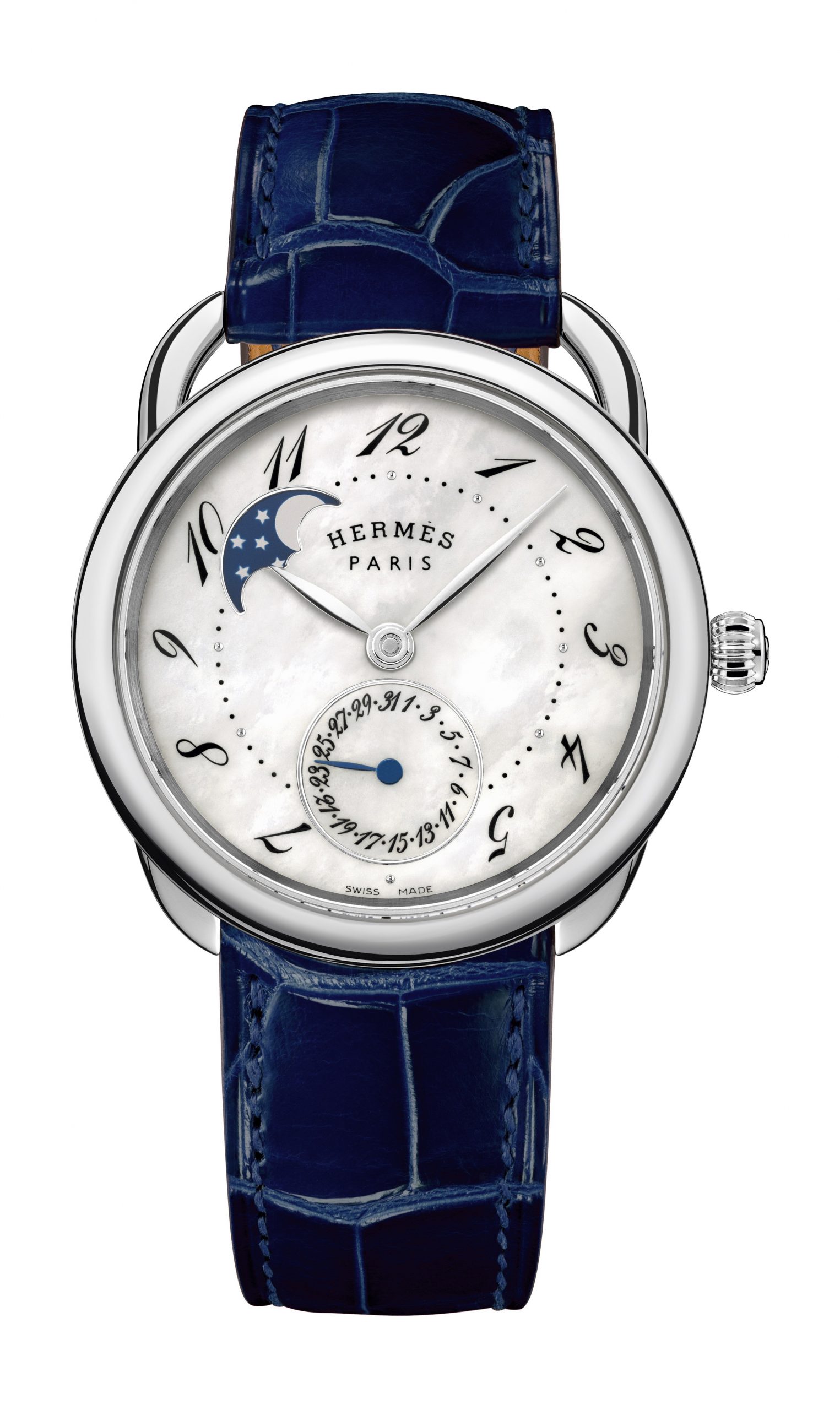 Hermès Arceau Petite Lune watch