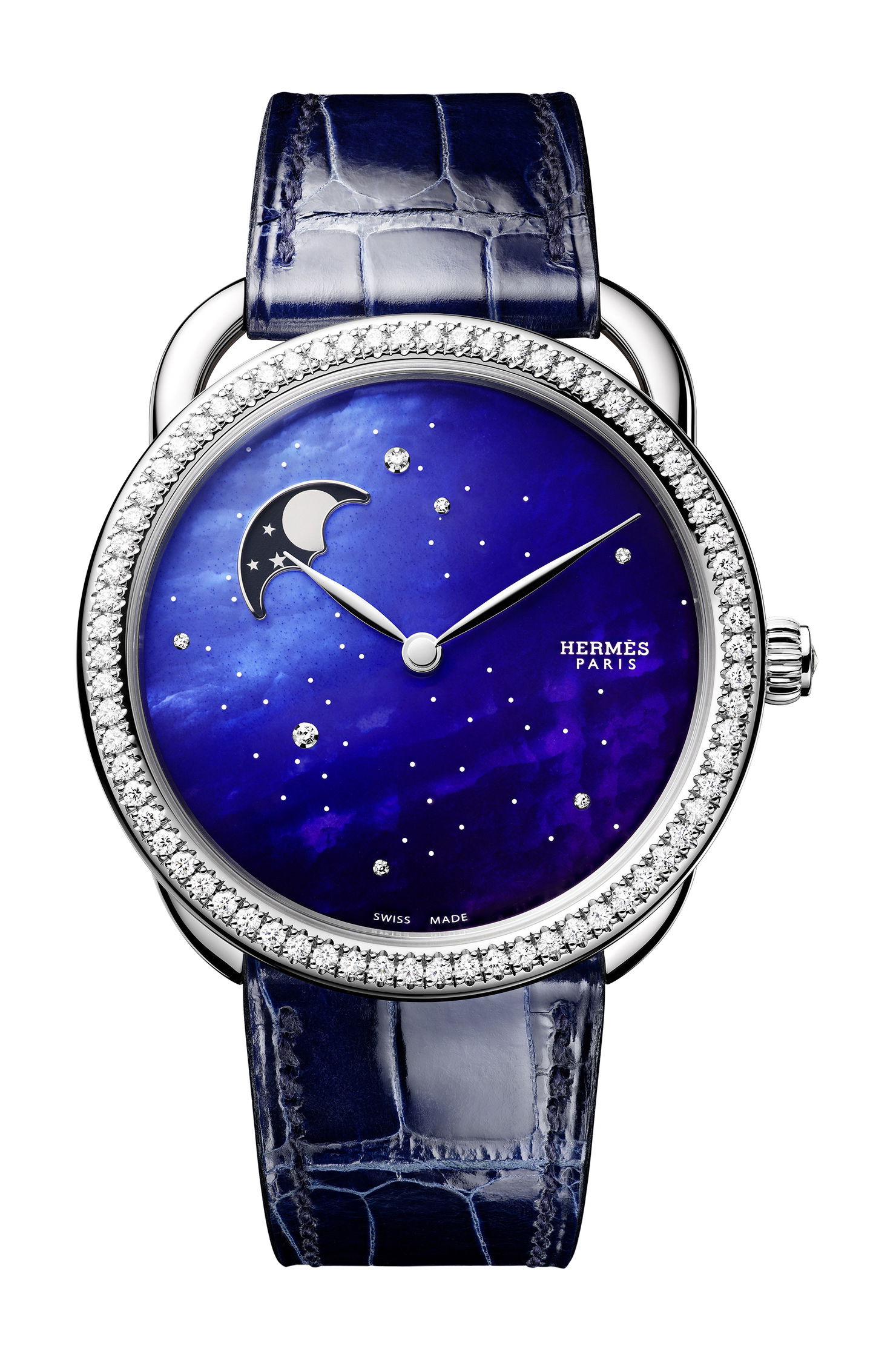 Hermès Arceau Petite Lune watch