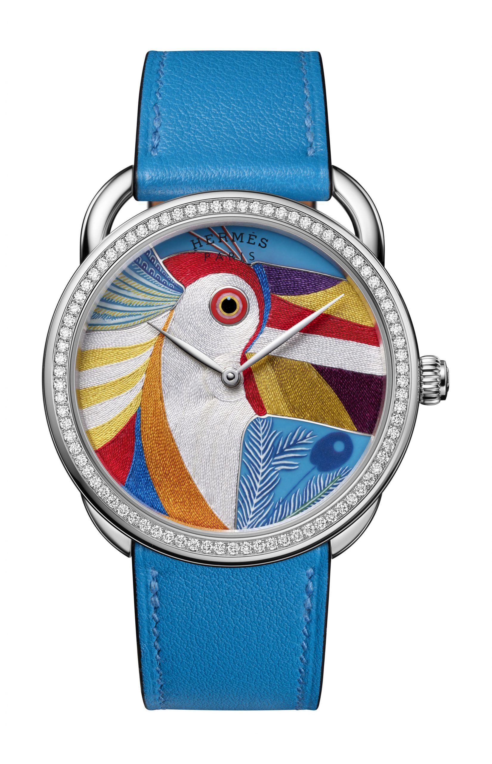 Hermès Arceau Toucan de Paradis watch