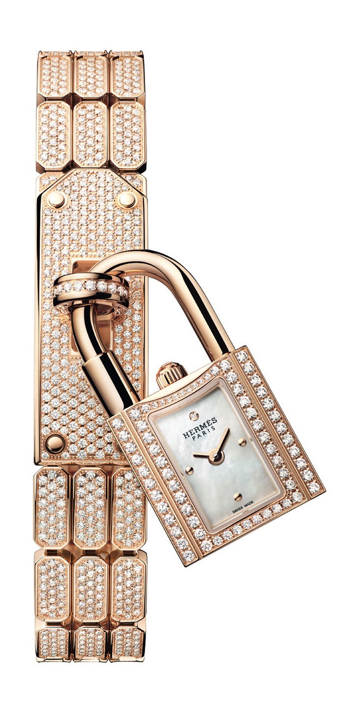 Hermès Kelly Rose Gold watch