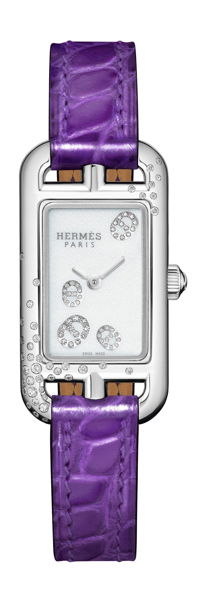 Hermès Nantucket “Sprinkling of Anchor Chain” setting watch