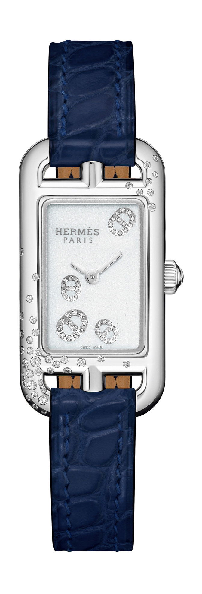 Hermès Nantucket “Sprinkling of Anchor Chain” setting watch