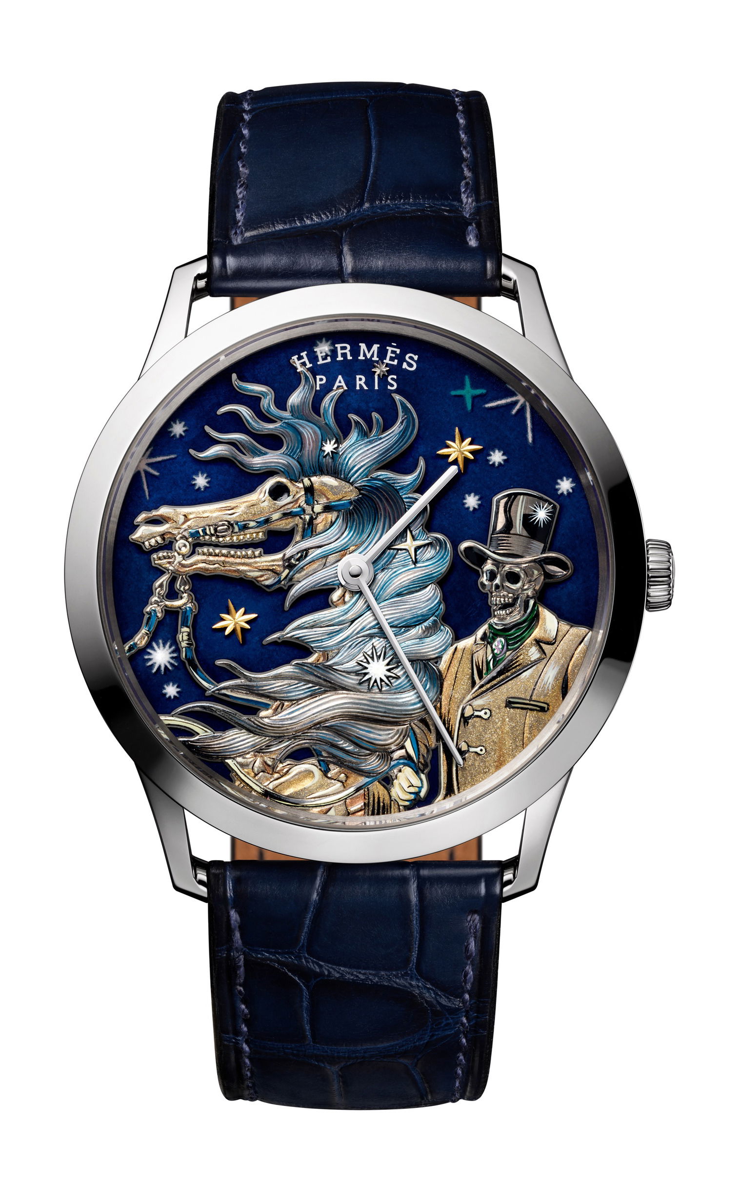 Hermès Slim d’Hermès C’est la Fête watch