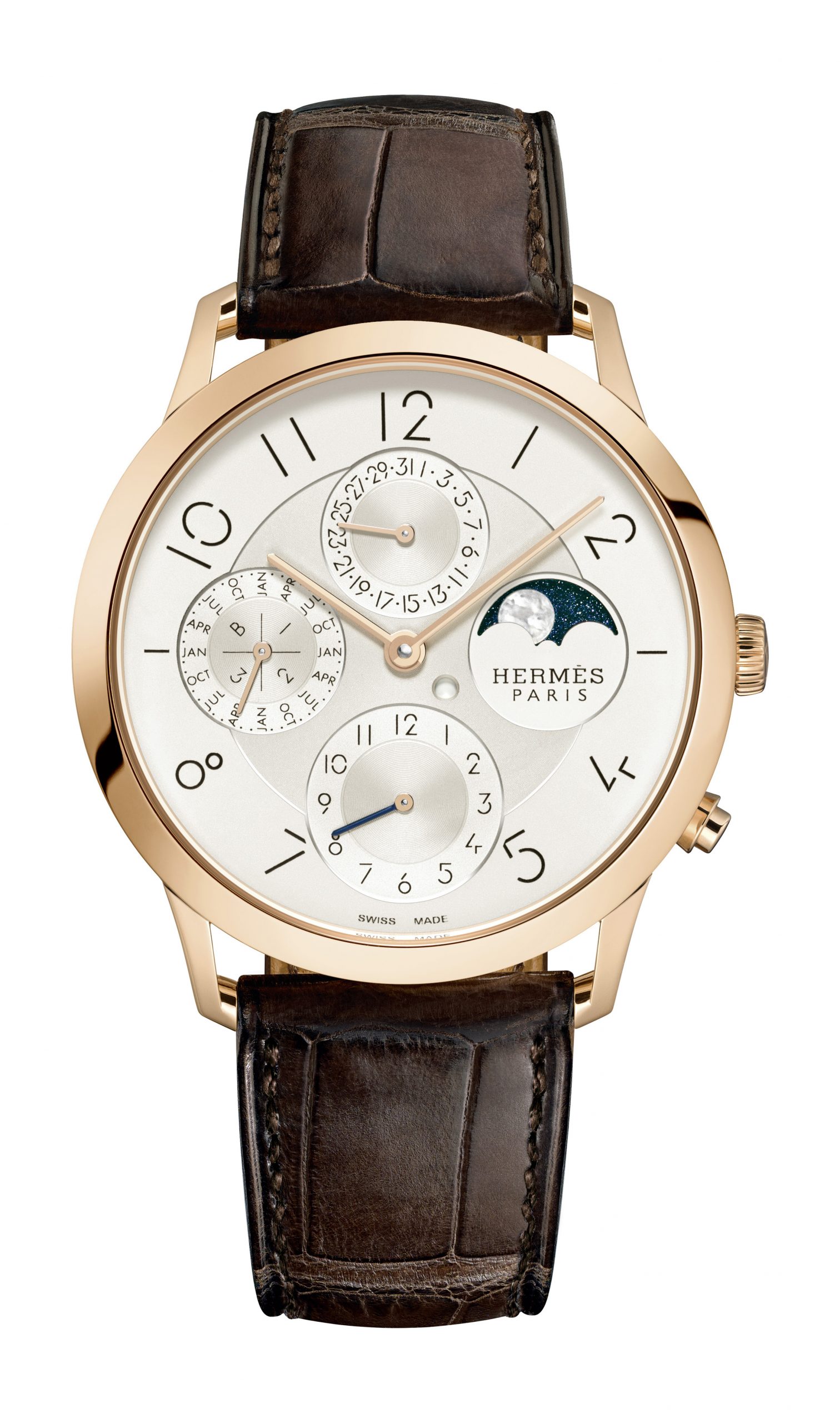 Hermès Slim d’Hermès Quantième Perpétuel watch