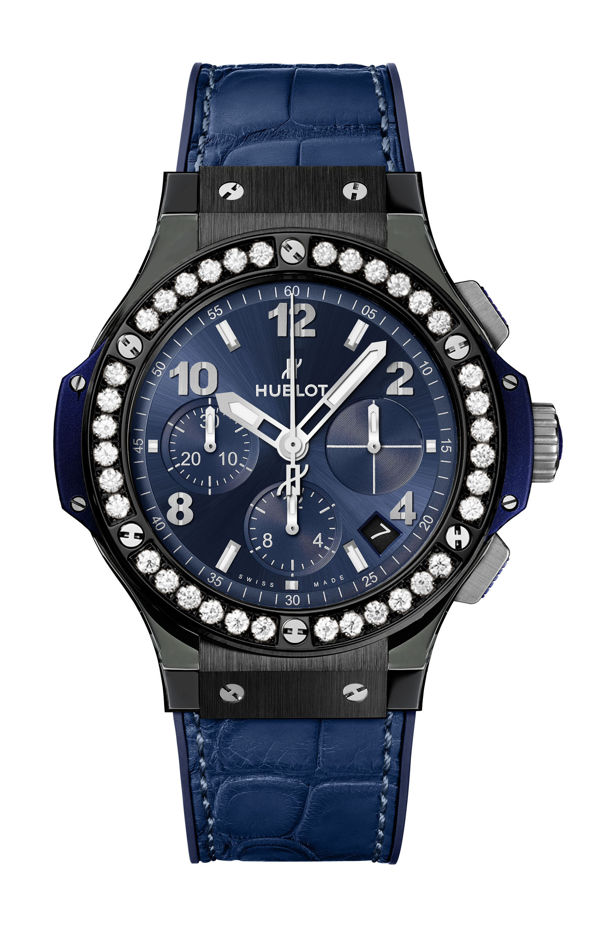 Hublot Big Bang Ceramic Blue Diamonds watch
