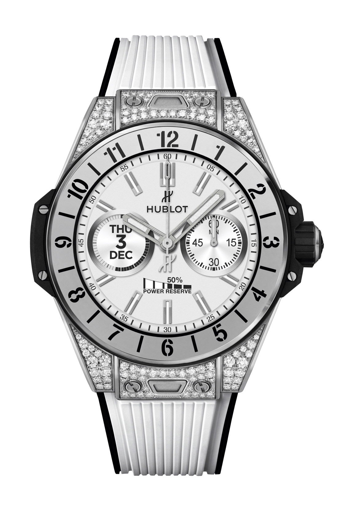 Hublot Big Bang e Titanium White Diamonds watch
