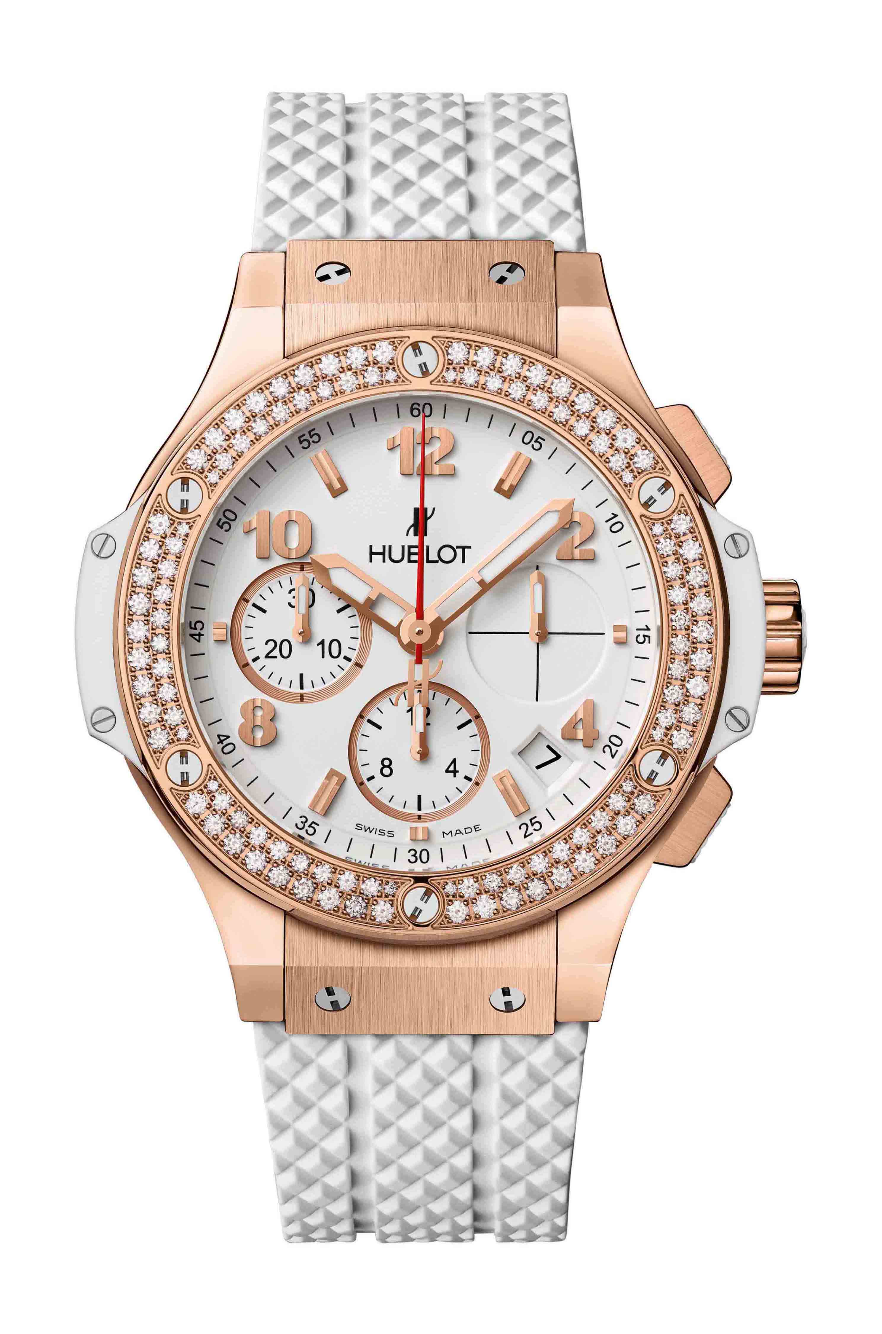 Hublot Big Bang Gold White Diamonds watch