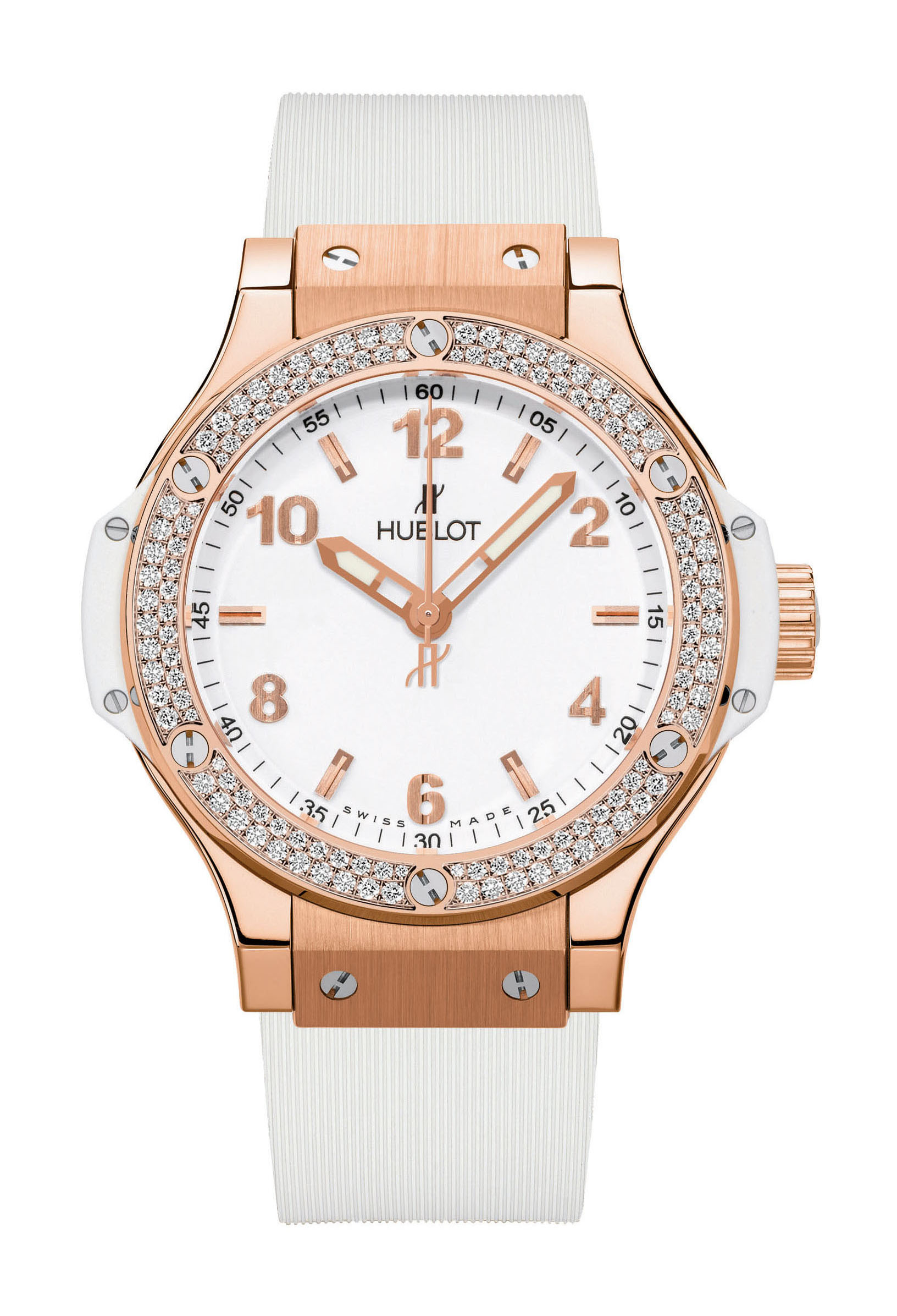 Hublot Big Bang Gold White Diamonds watch