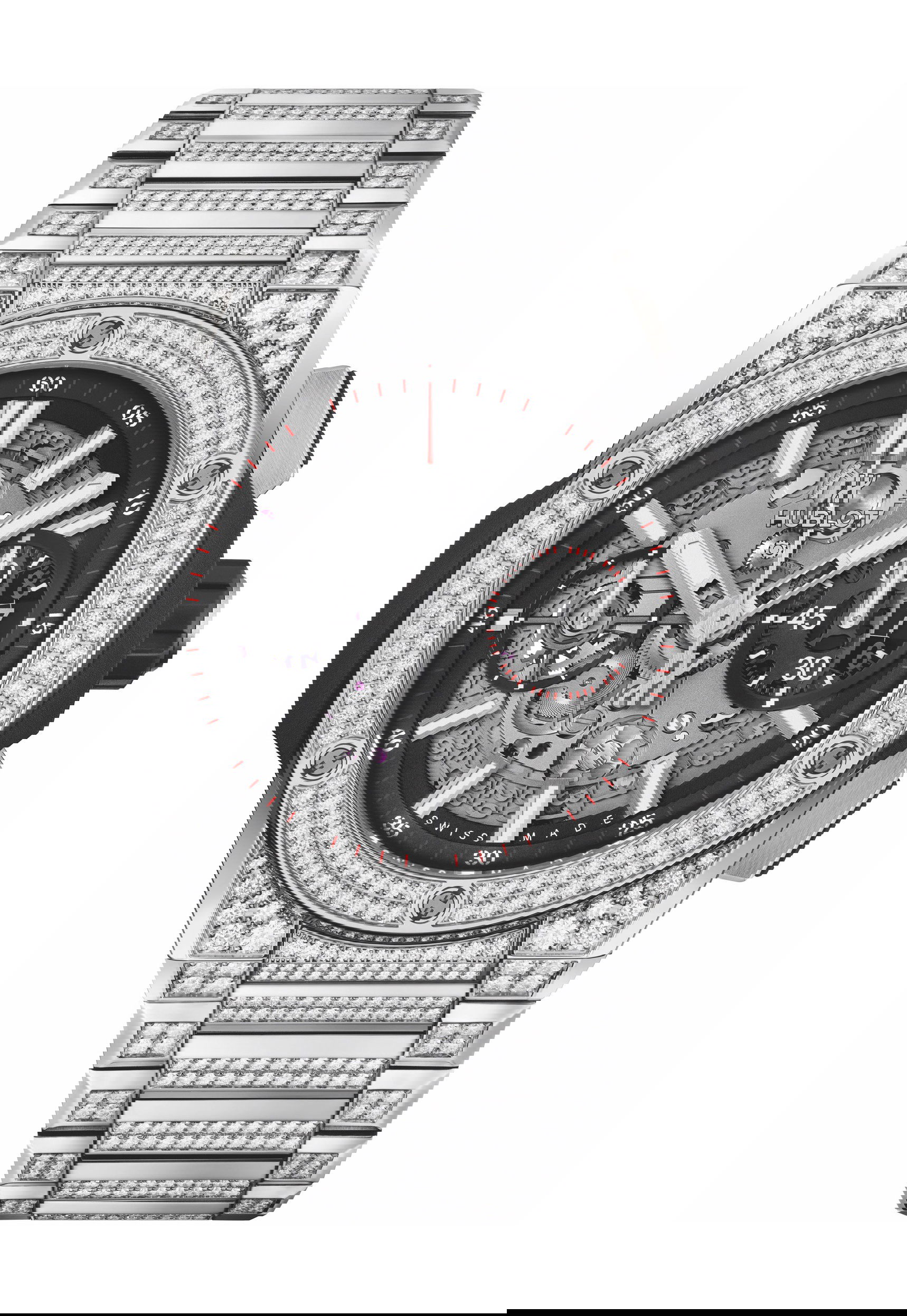 Hublot Big Bang Integral Titanium Pavé watch
