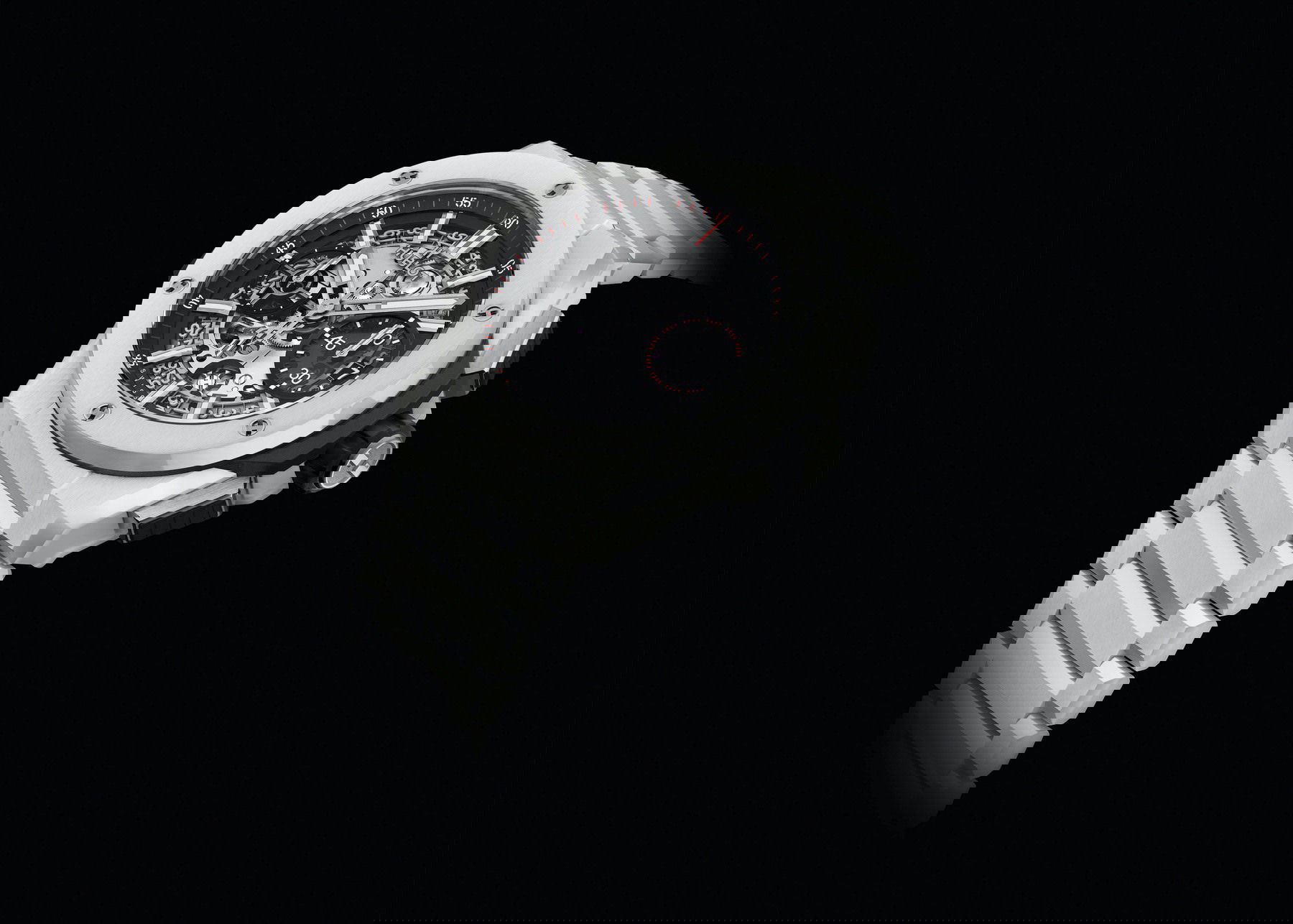 Hublot Big Bang Integral White Ceramic - View 2