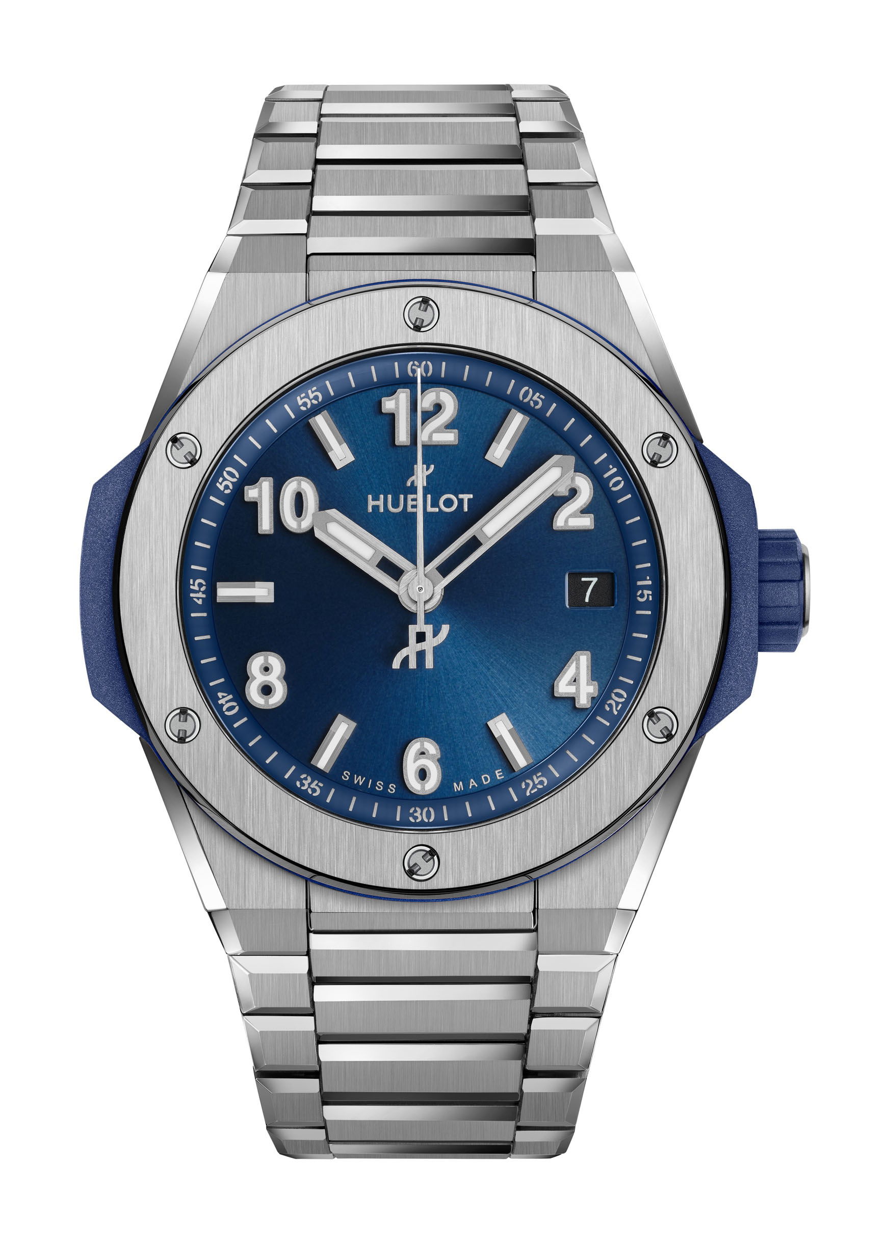 Hublot Big Bang Integrated Time Only Titanium Blue watch