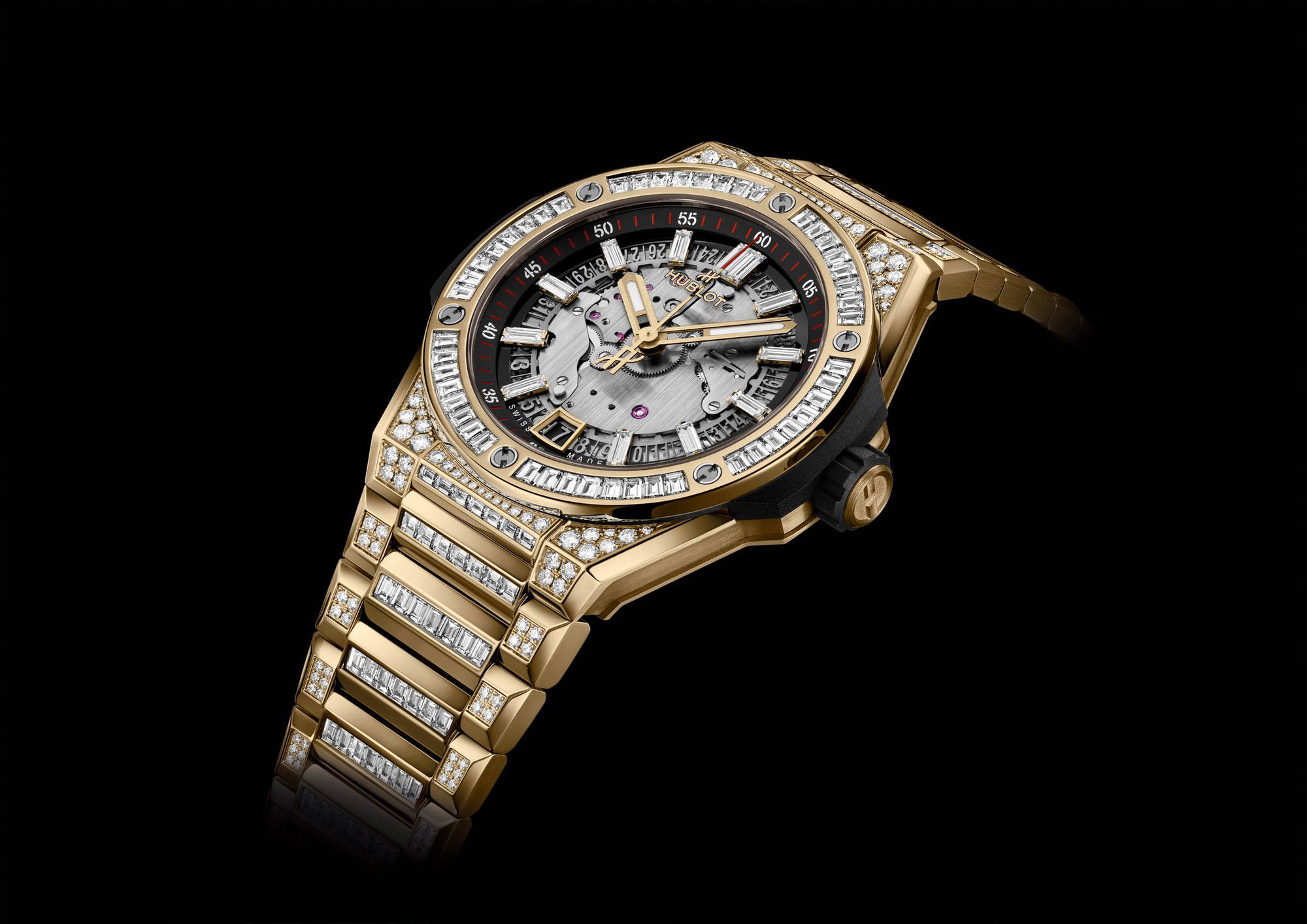 Hublot Big Bang Integrated Time Only Yellow Gold Jewellery - View 3