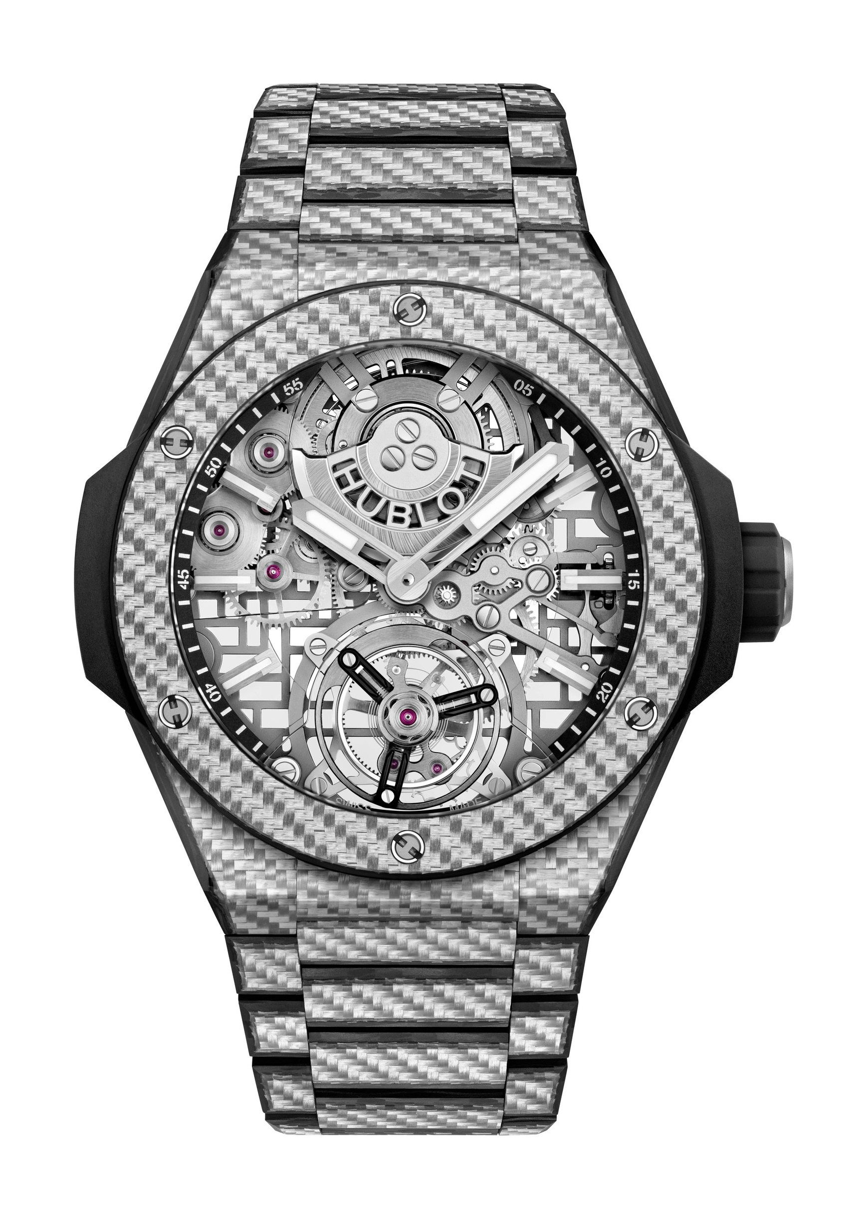 Hublot Big Bang Integrated Tourbillon Full Carbon watch