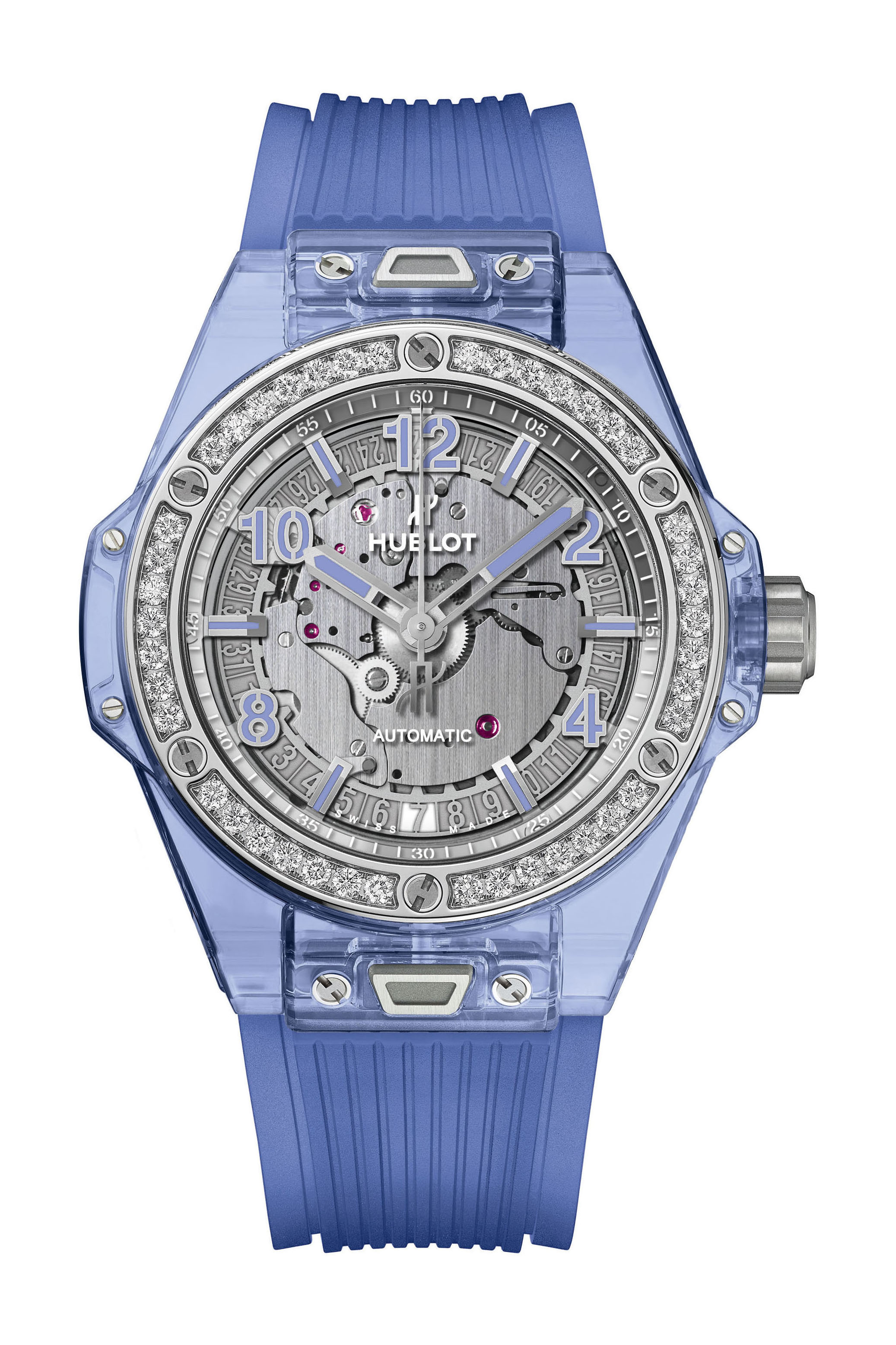 Hublot Big Bang One Click Blue Sapphire Diamonds watch