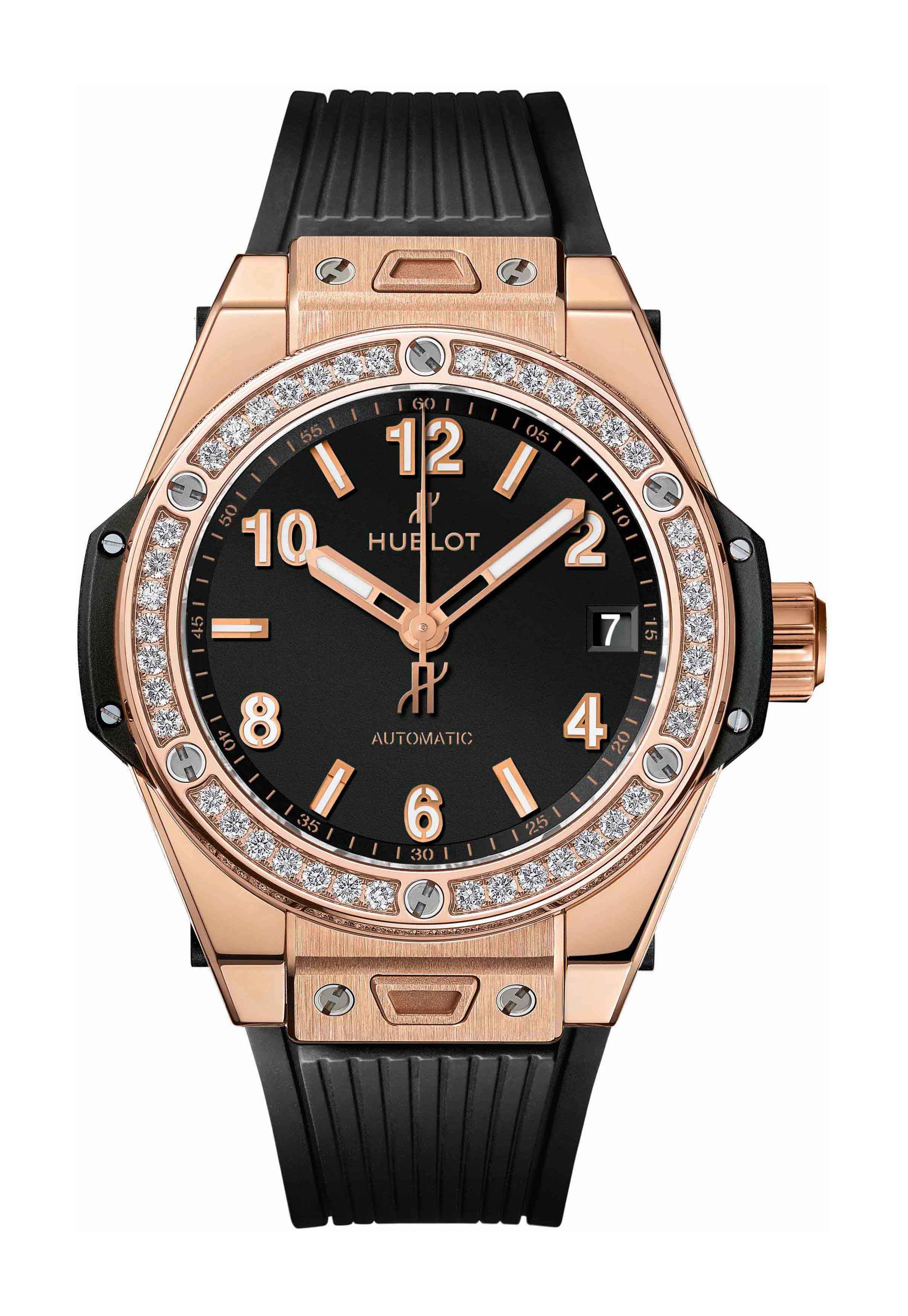 Hublot Big Bang One Click King Gold Diamonds watch