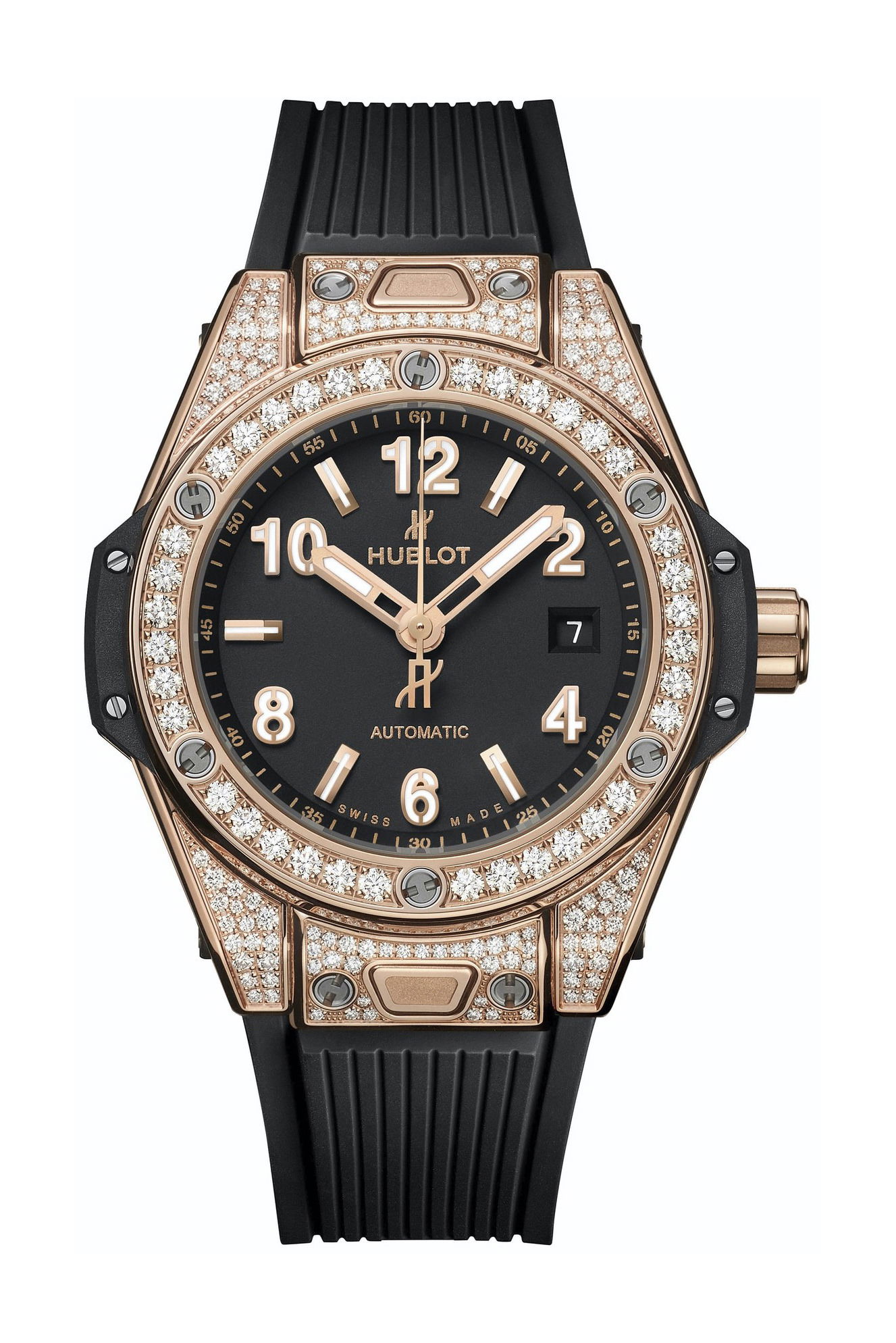 Hublot Big Bang One Click King Gold Pavé 33mm watch