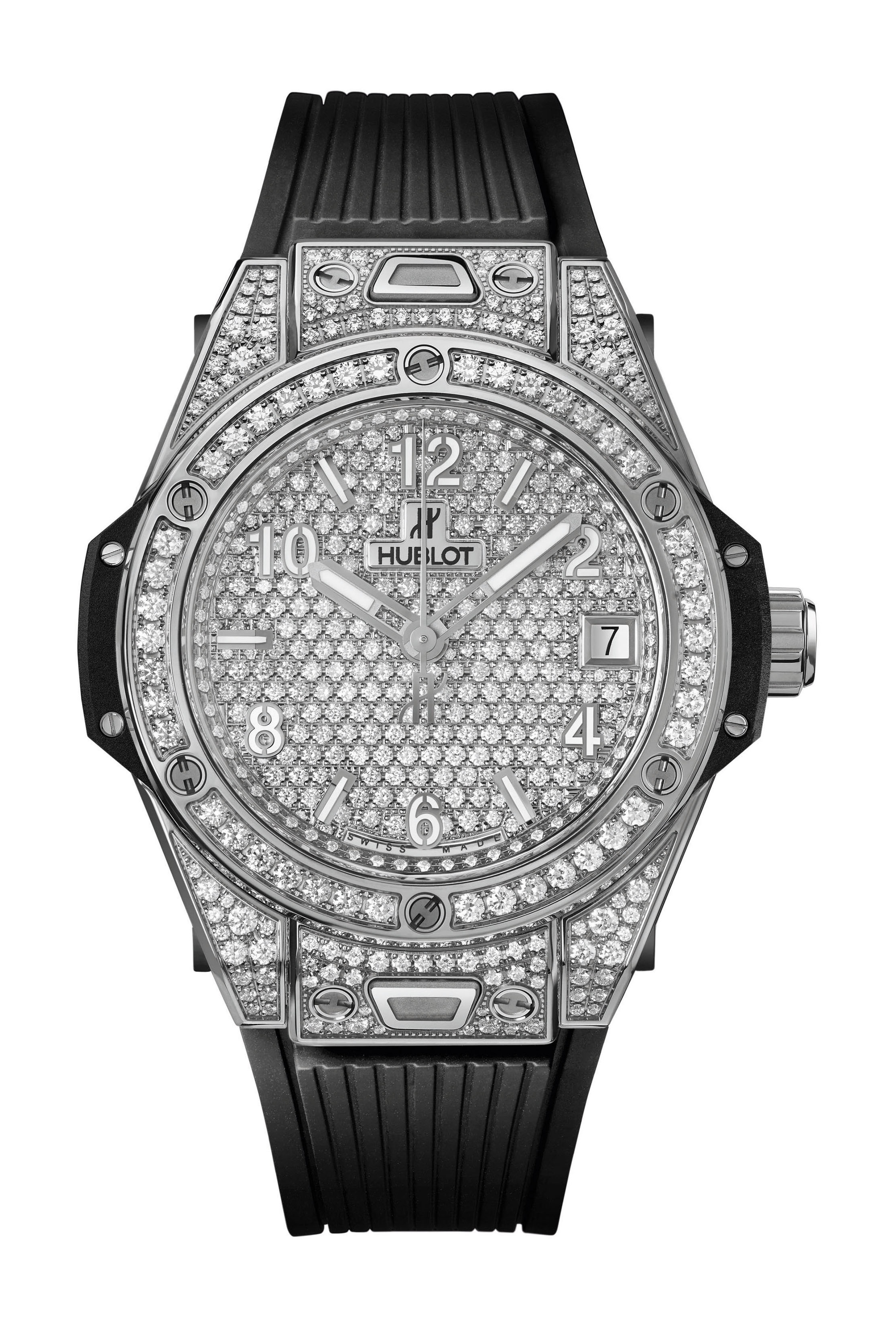 Hublot Big Bang One Click Steel Full Pavé watch