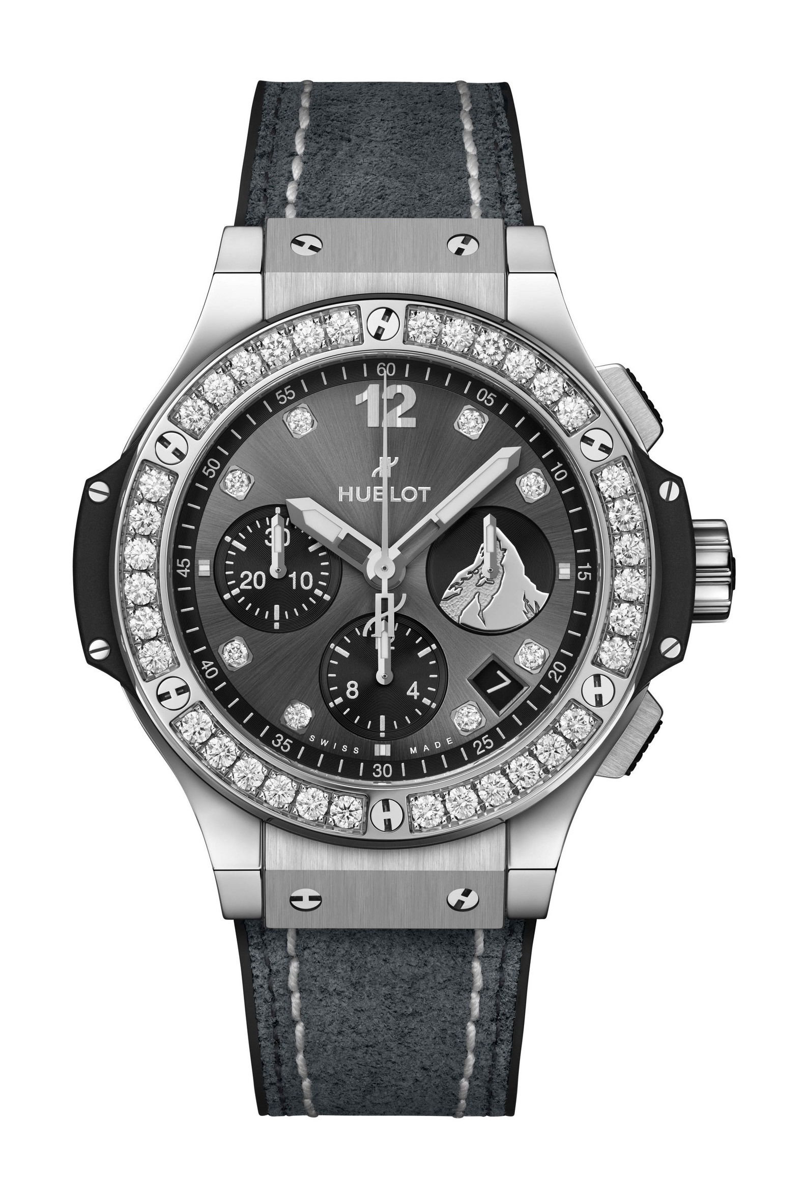 Hublot Big Bang Steel Diamonds Zermatt watch