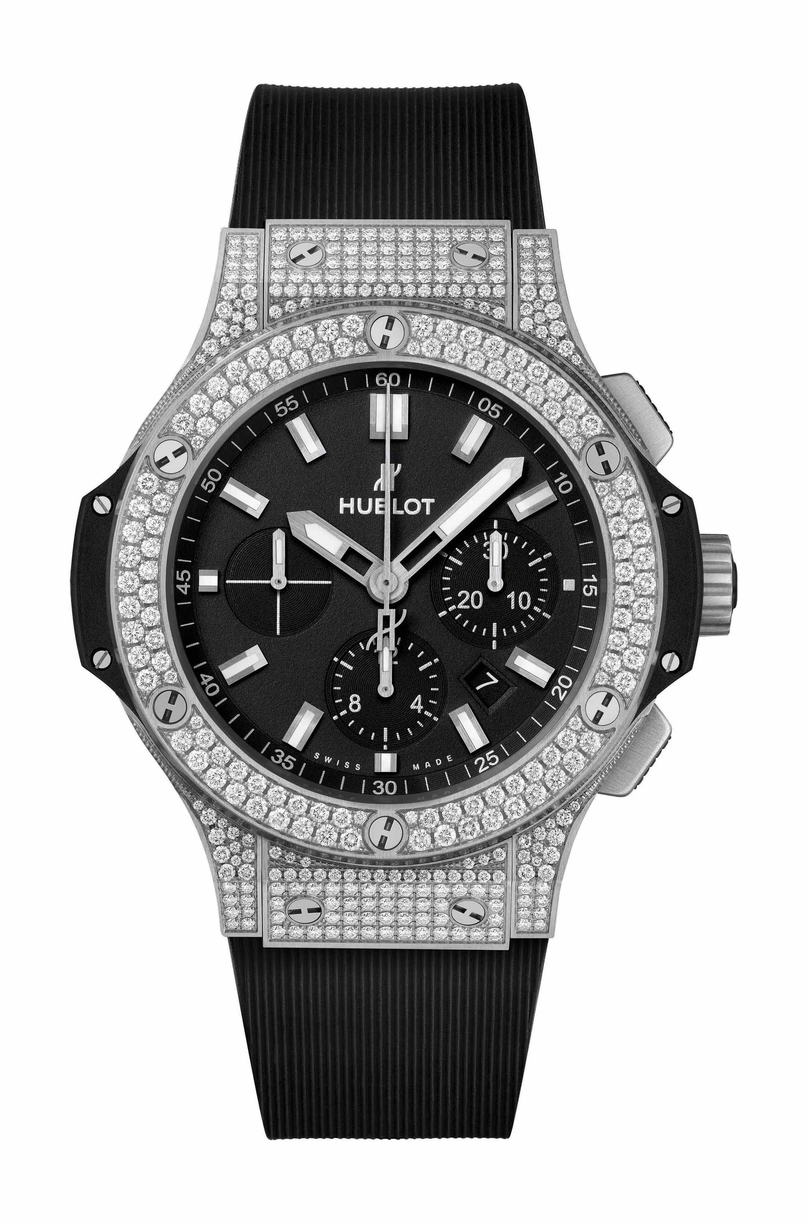 Hublot Big Bang Steel Pavé watch