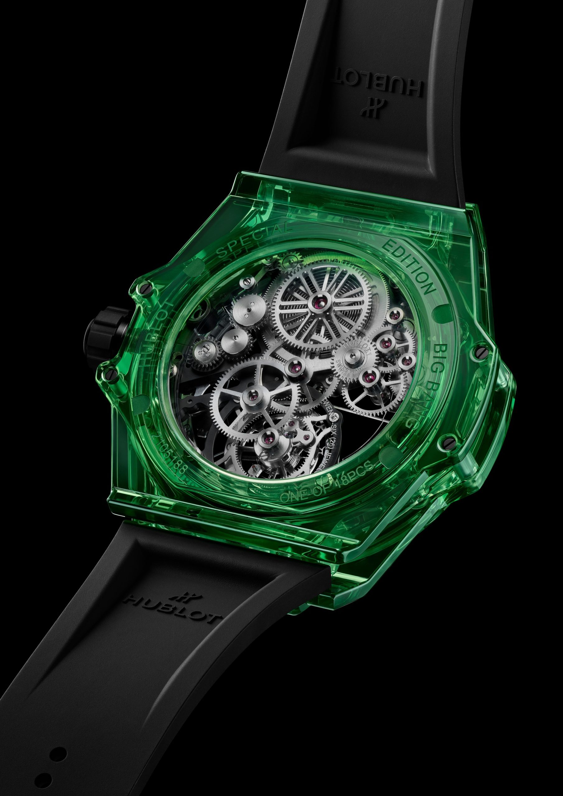 Hublot Big Bang Tourbillon Automatic Green Saxem - View 2