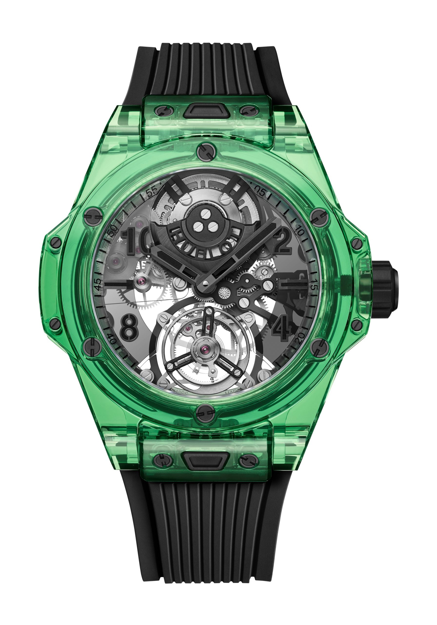 Hublot Big Bang Tourbillon Automatic Green Saxem watch