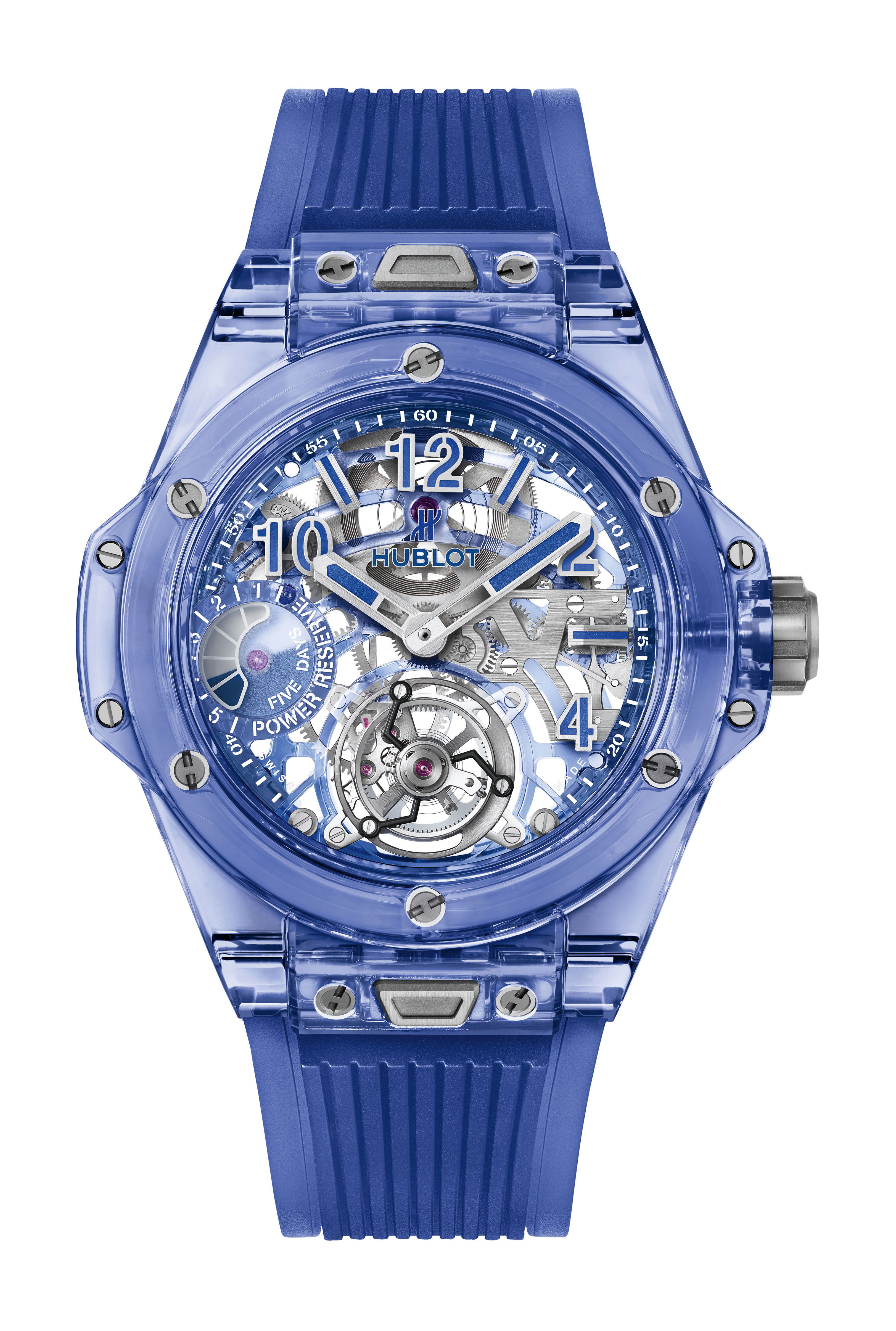 Hublot Big Bang Tourbillon Power Reserve 5 days Blue Sapphire watch