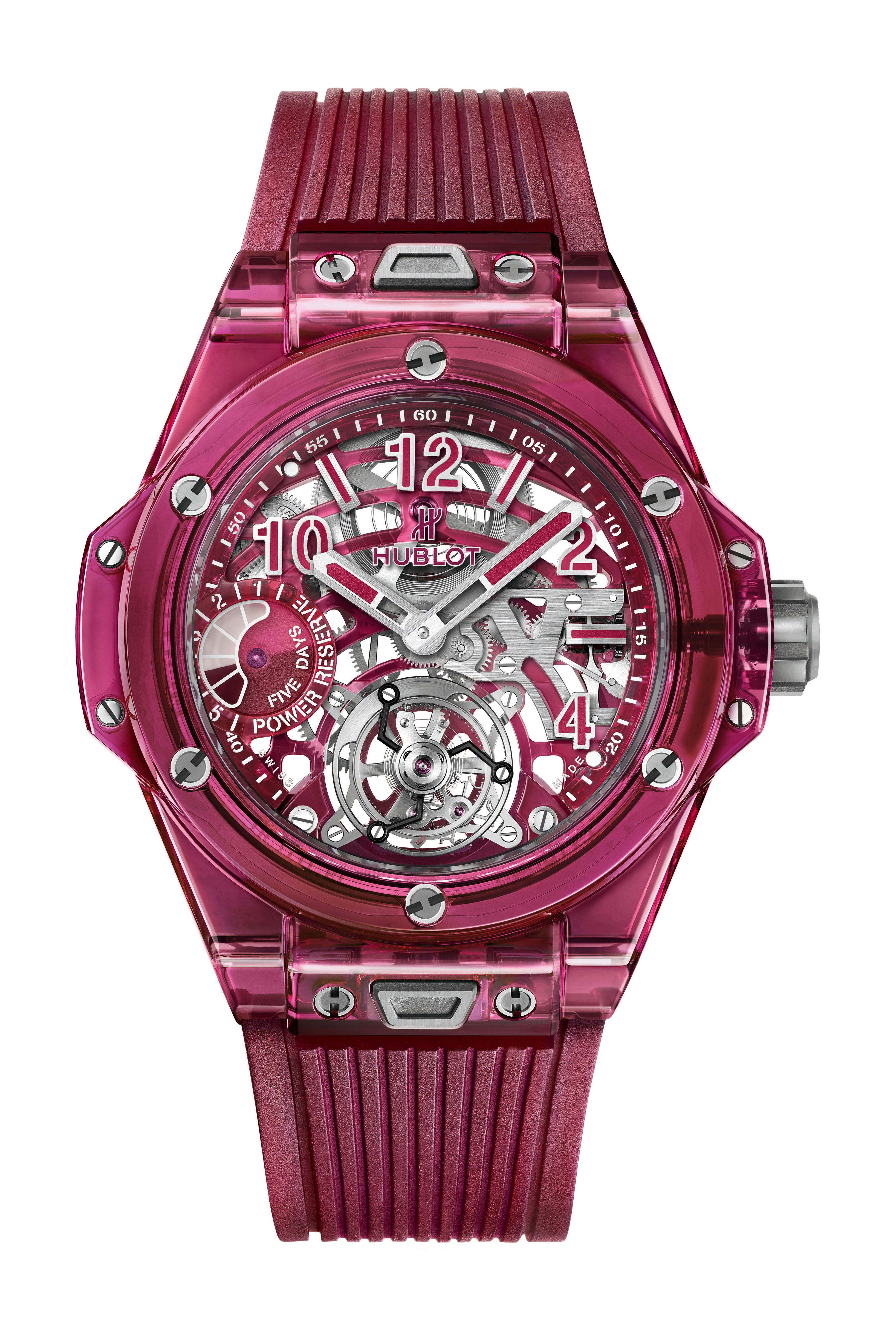 Hublot Big Bang Tourbillon Power Reserve 5 days Red Sapphire watch