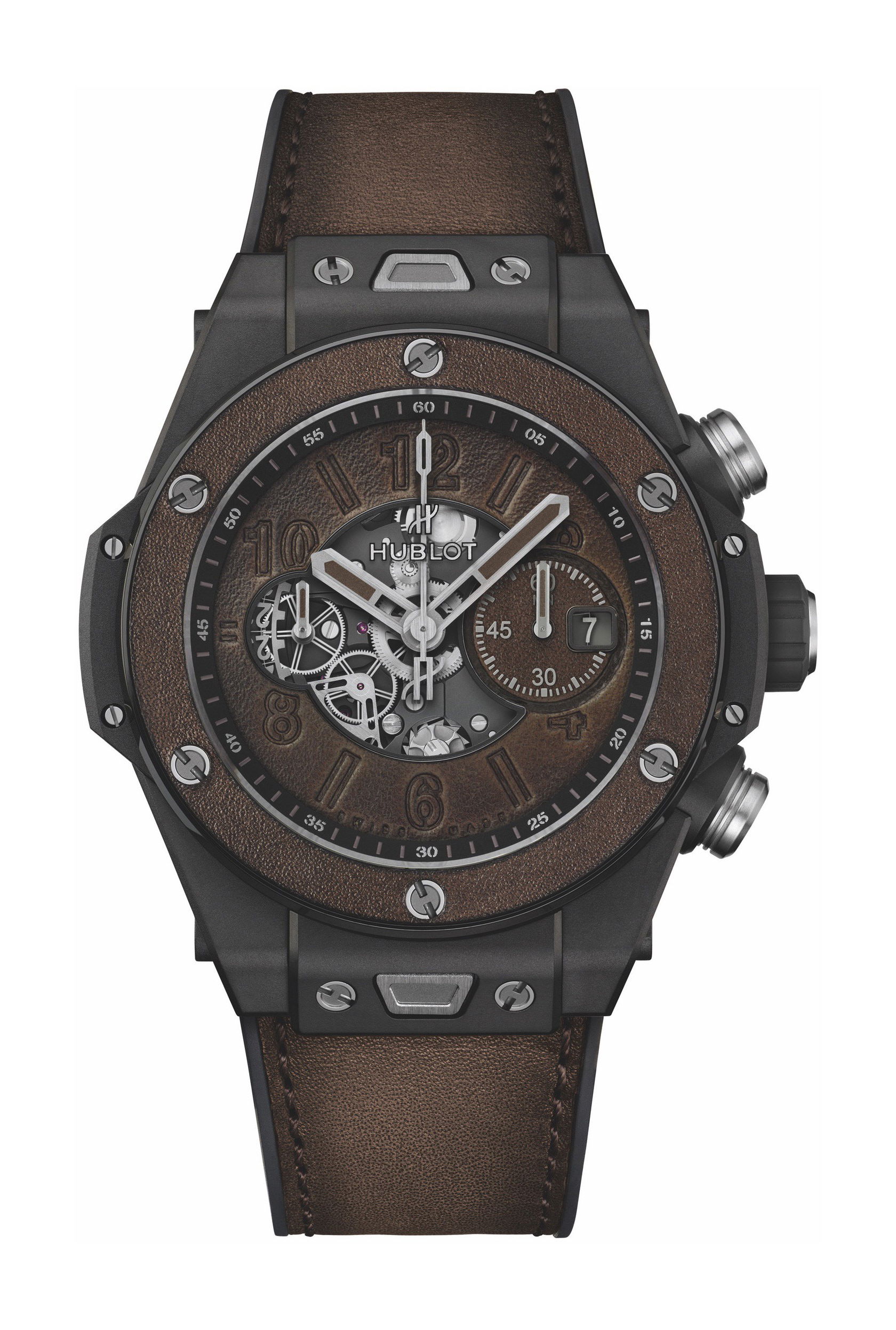 Hublot Big Bang Unico Berluti Cold Brown watch