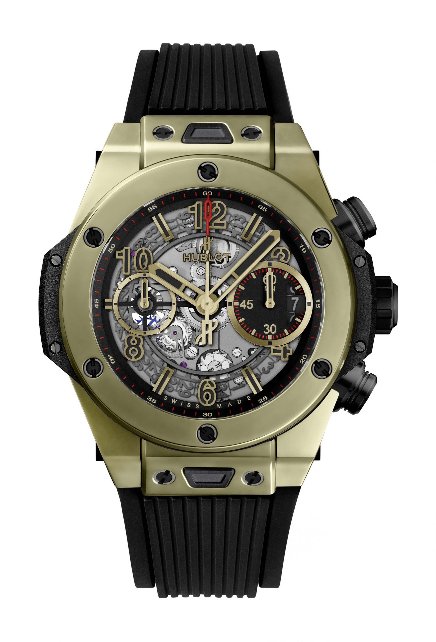 Hublot Big Bang Unico Full Magic Gold watch