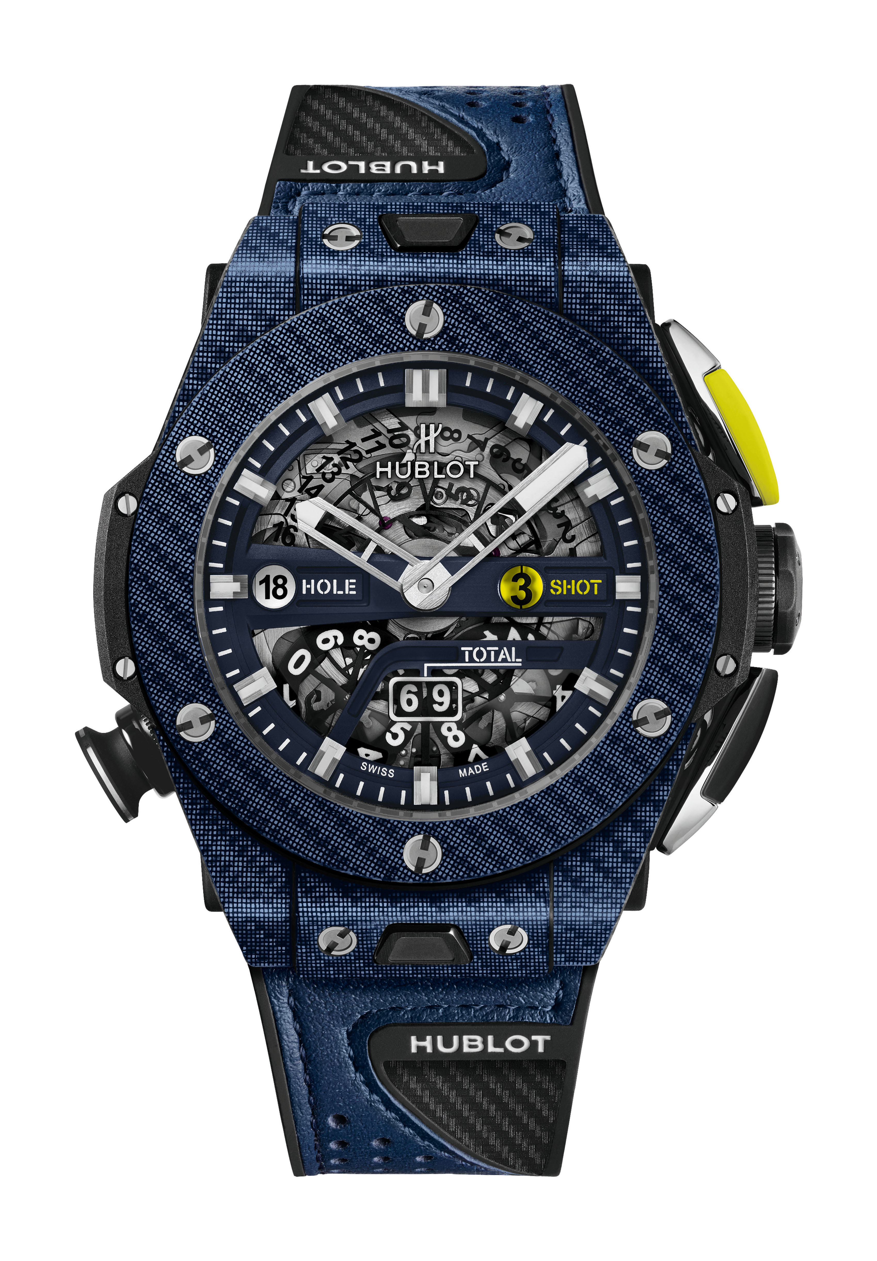 Hublot Big Bang Unico Golf Blue Carbon watch