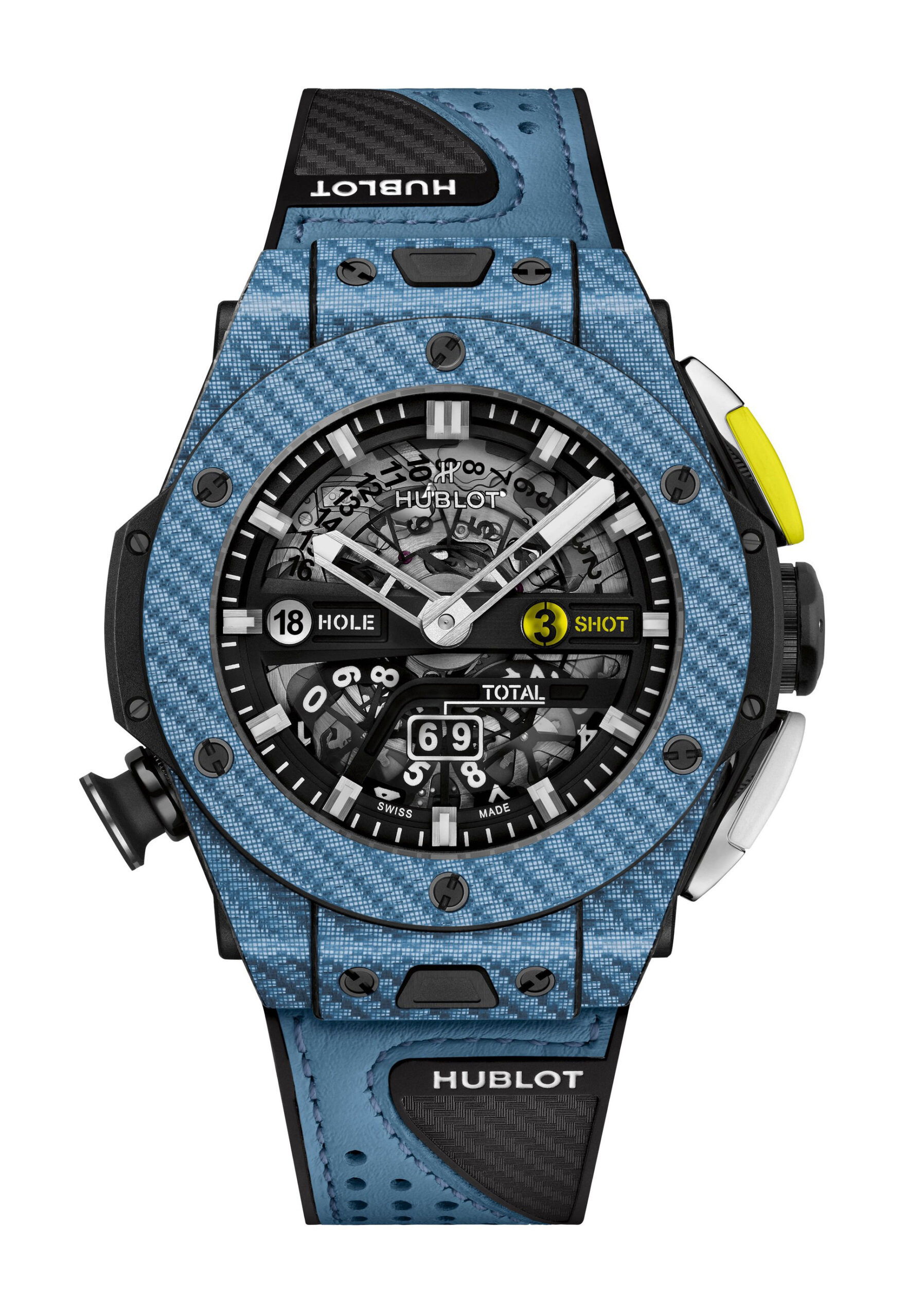 Hublot Big Bang Unico Golf Sky Blue Carbon watch
