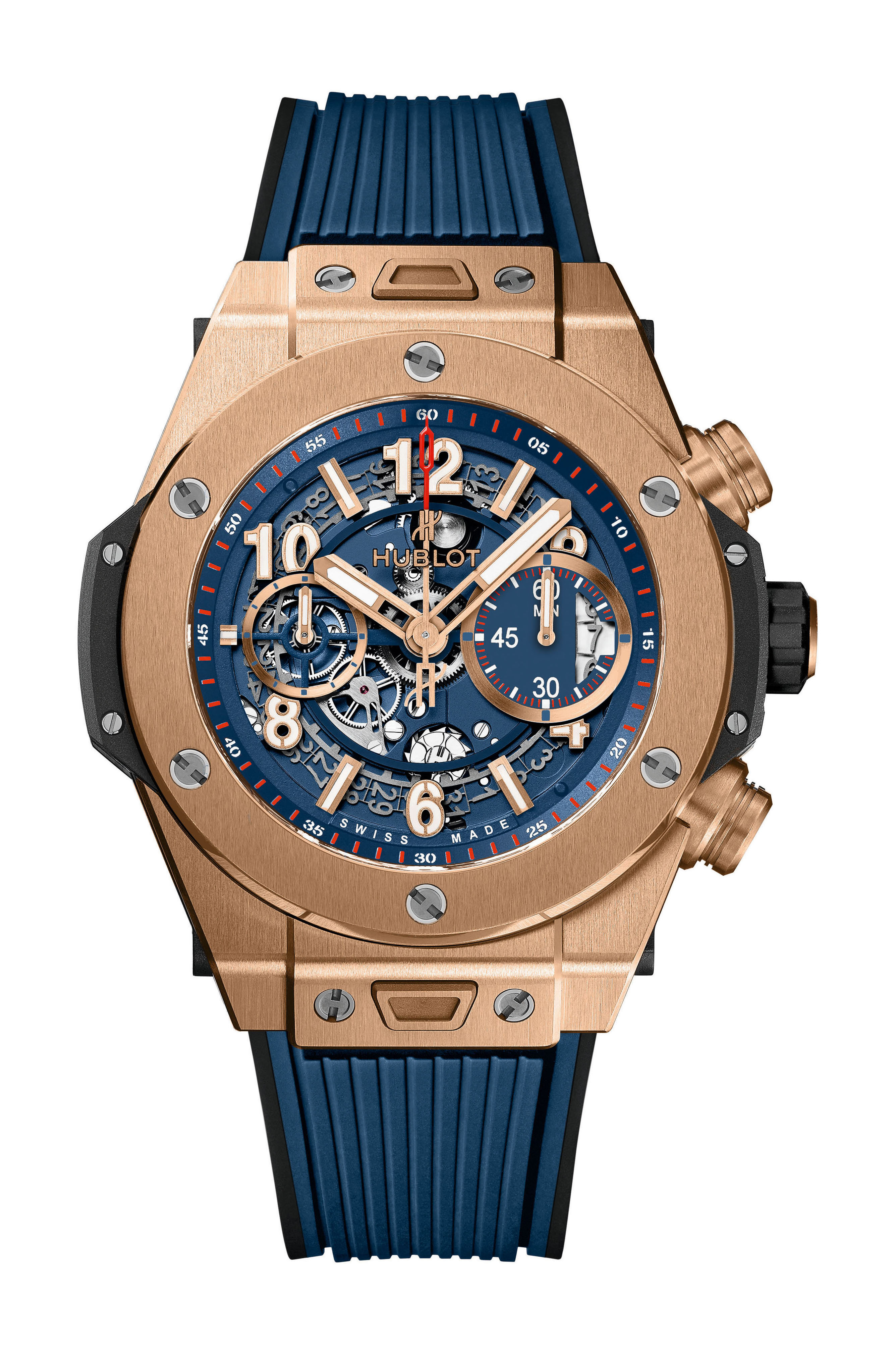 Hublot Big Bang Unico King Gold Blue watch