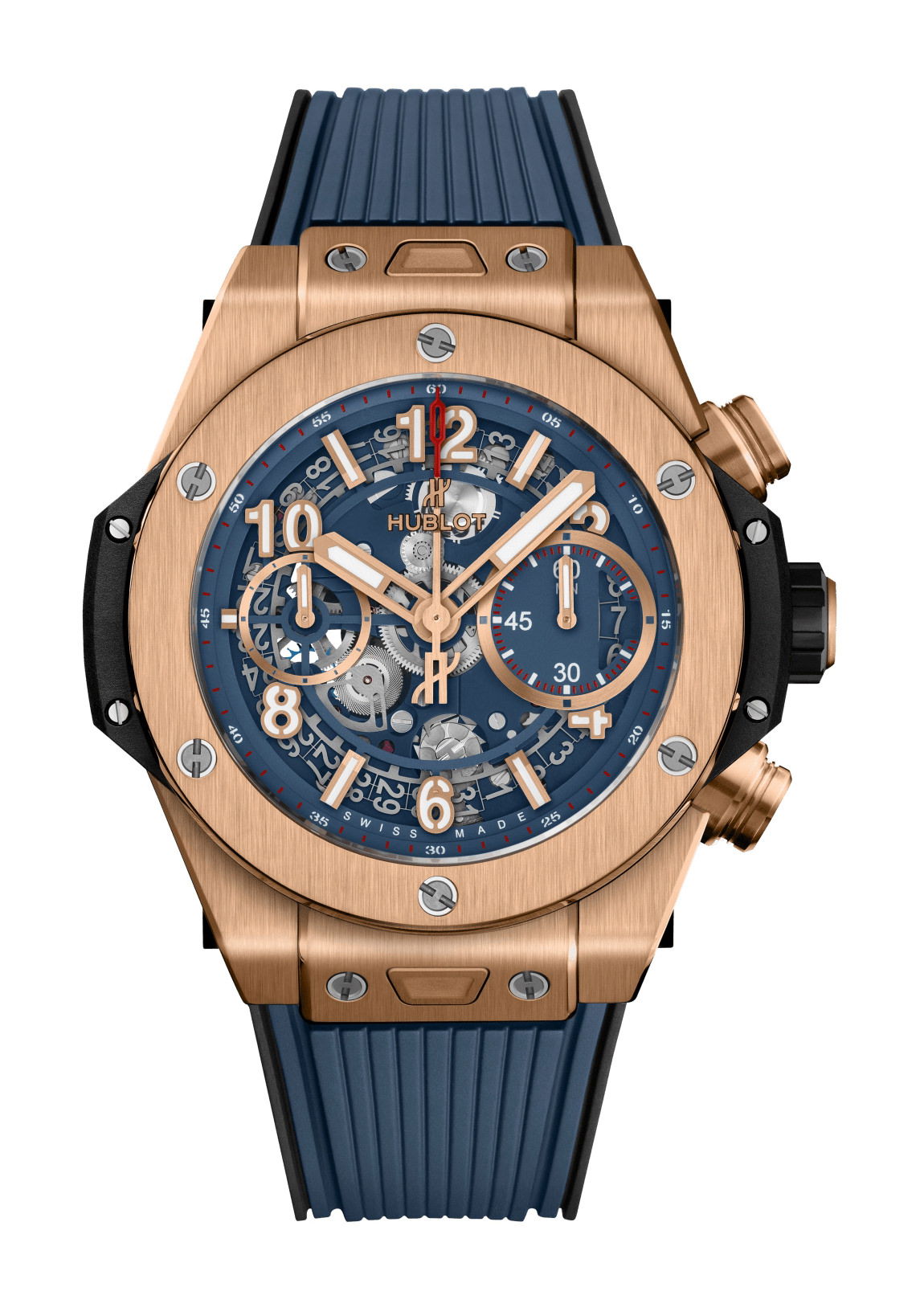 Hublot Big Bang Unico King Gold Blue watch