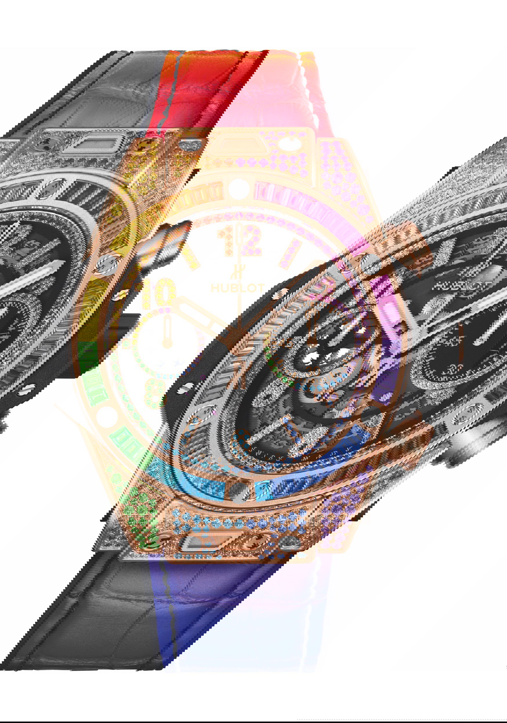Hublot Big Bang Unico King Gold Rainbow watch