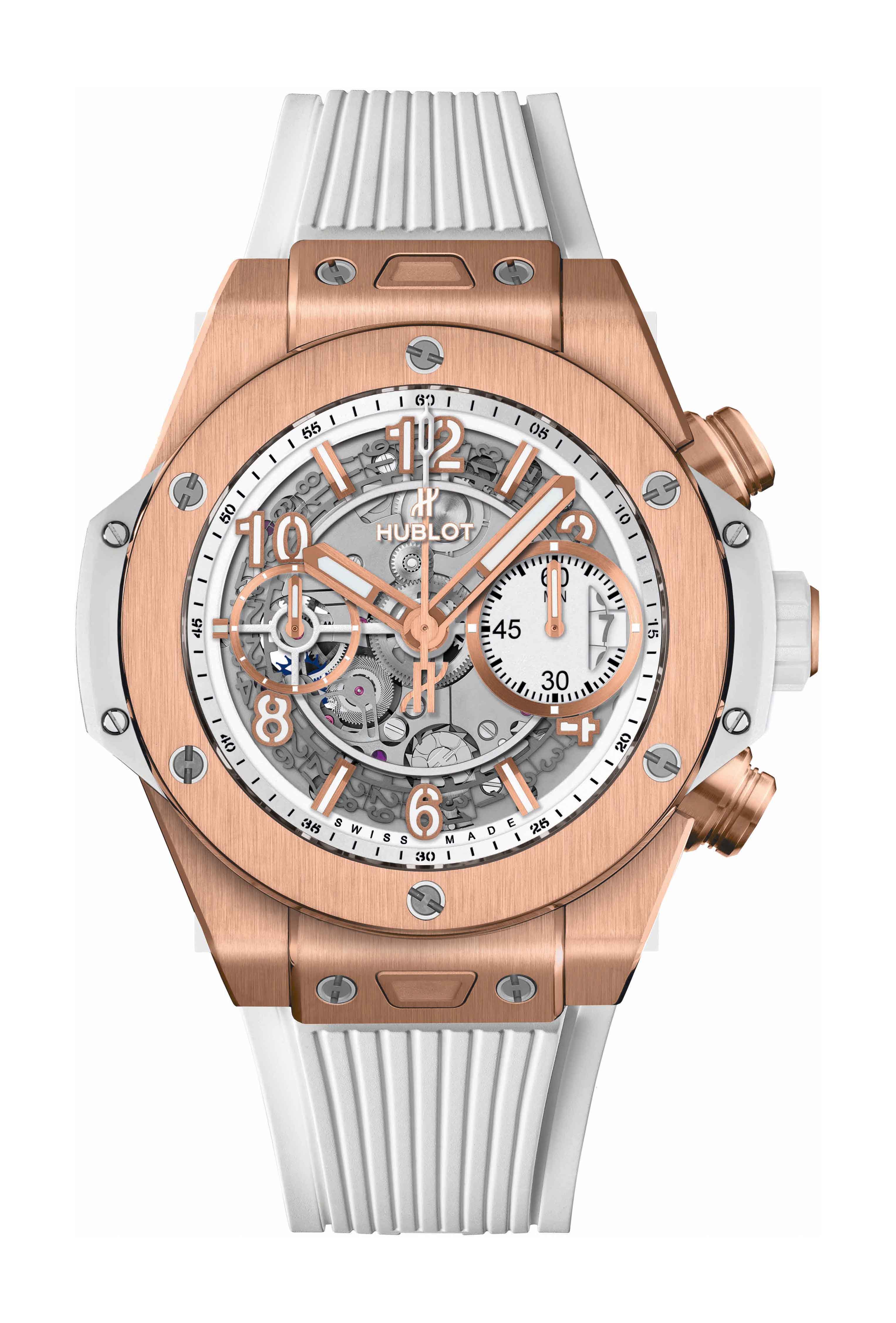Hublot Big Bang Unico King Gold White watch