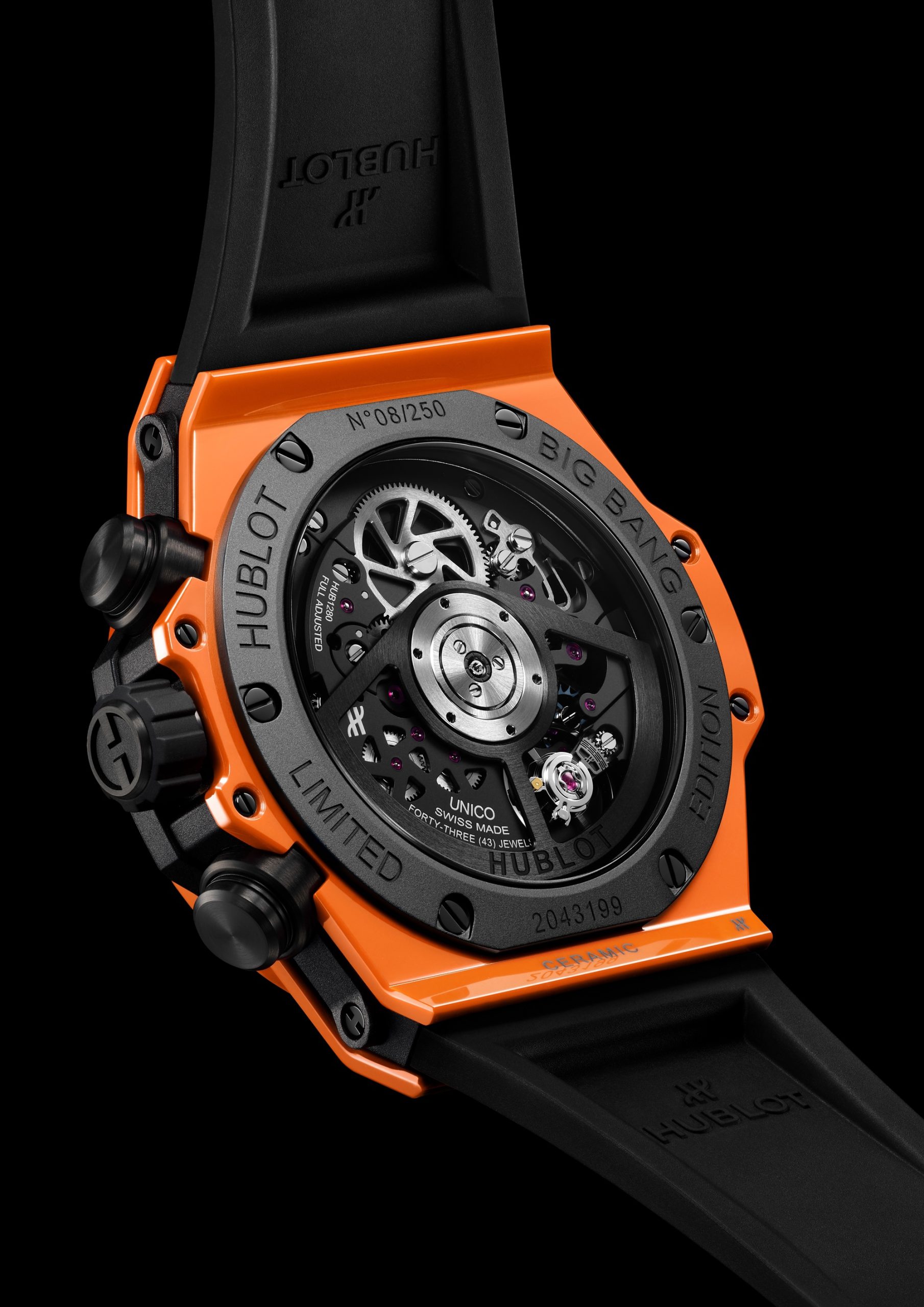 Hublot Big Bang Unico Orange Ceramic - View 3