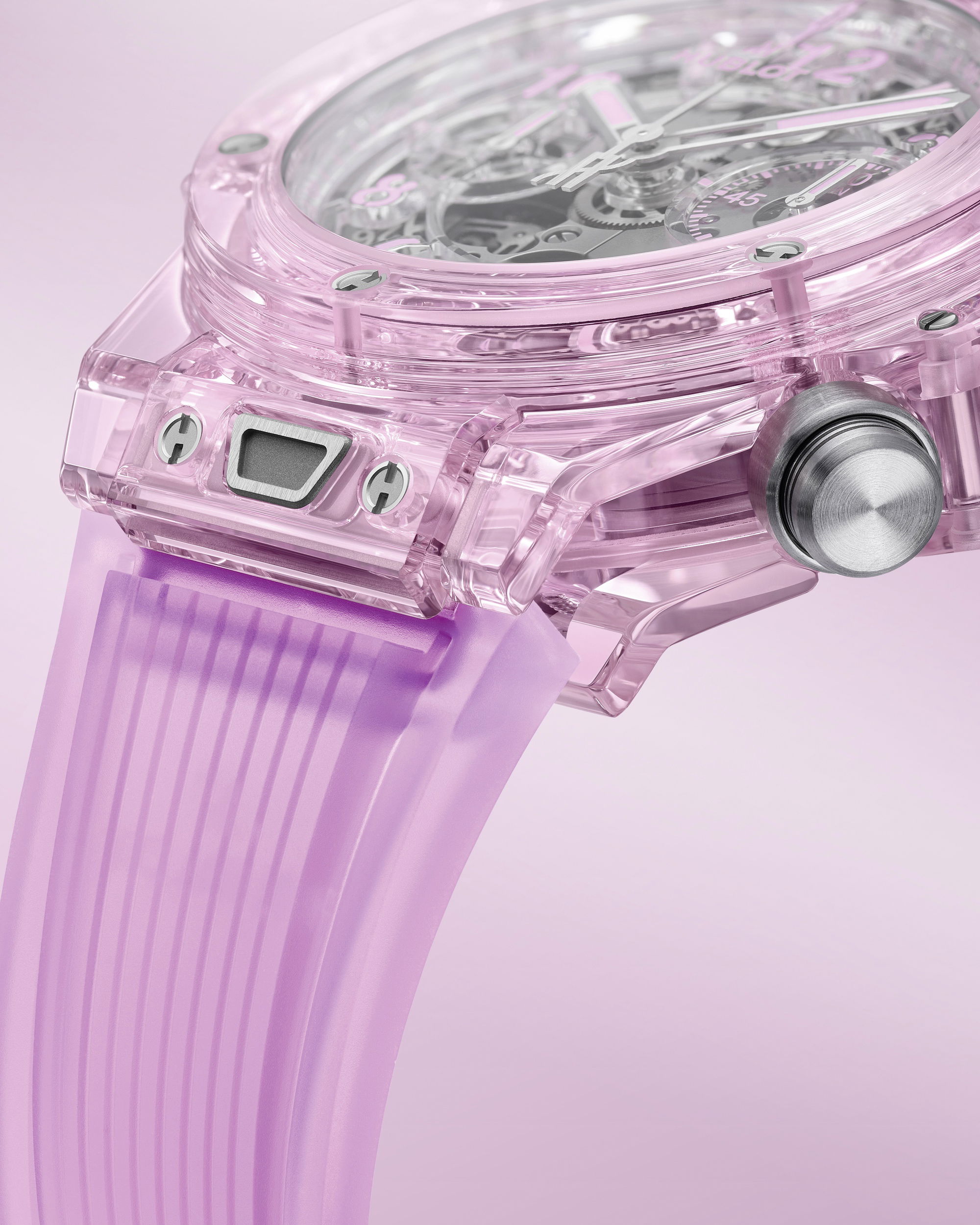 Hublot Big Bang Unico Pink Sapphire - View 2